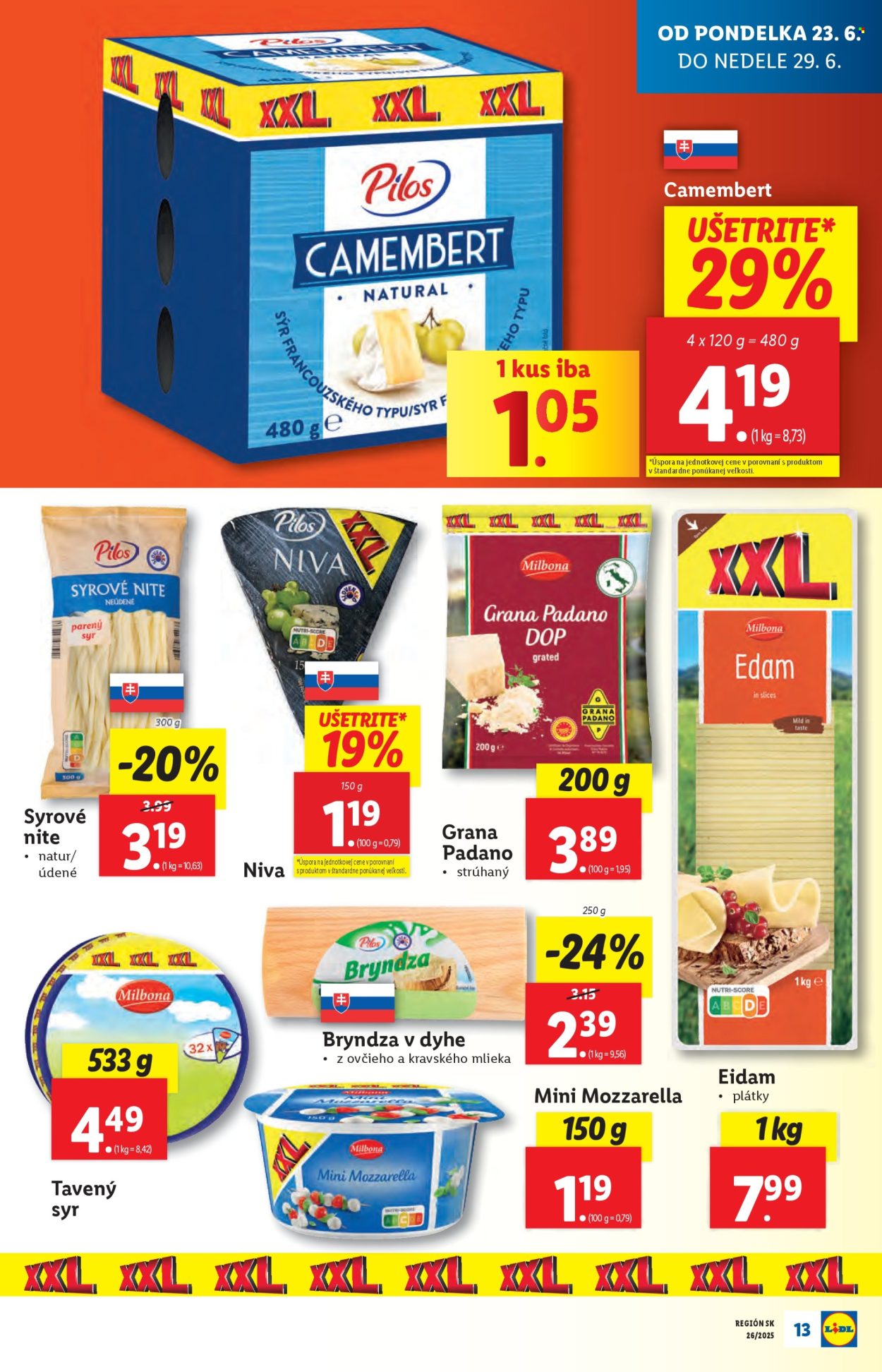 Leták Lidl - 23.6.2025 - 29.6.2025. Strana 19