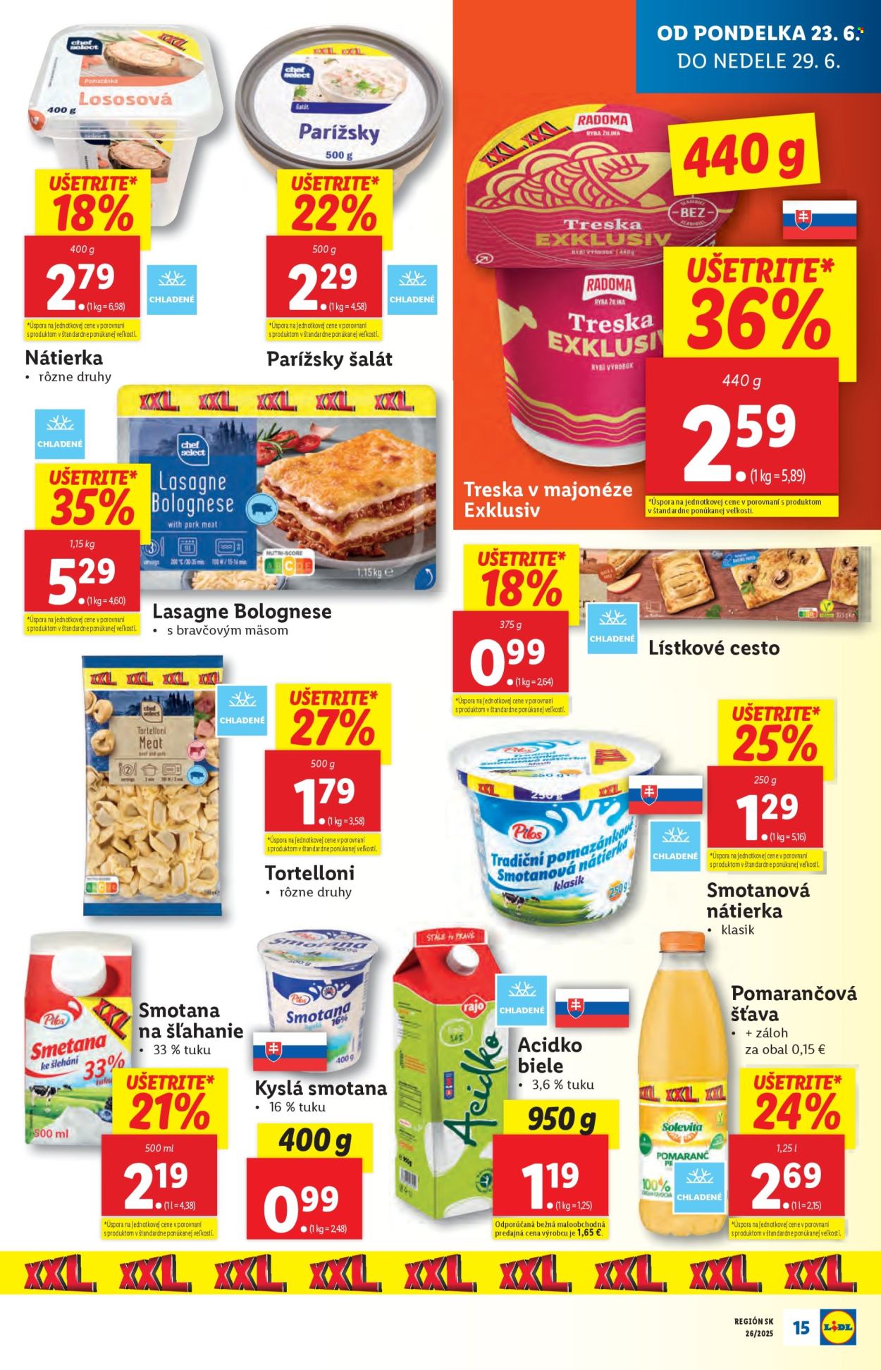 Leták Lidl - 23.6.2025 - 29.6.2025. Strana 21