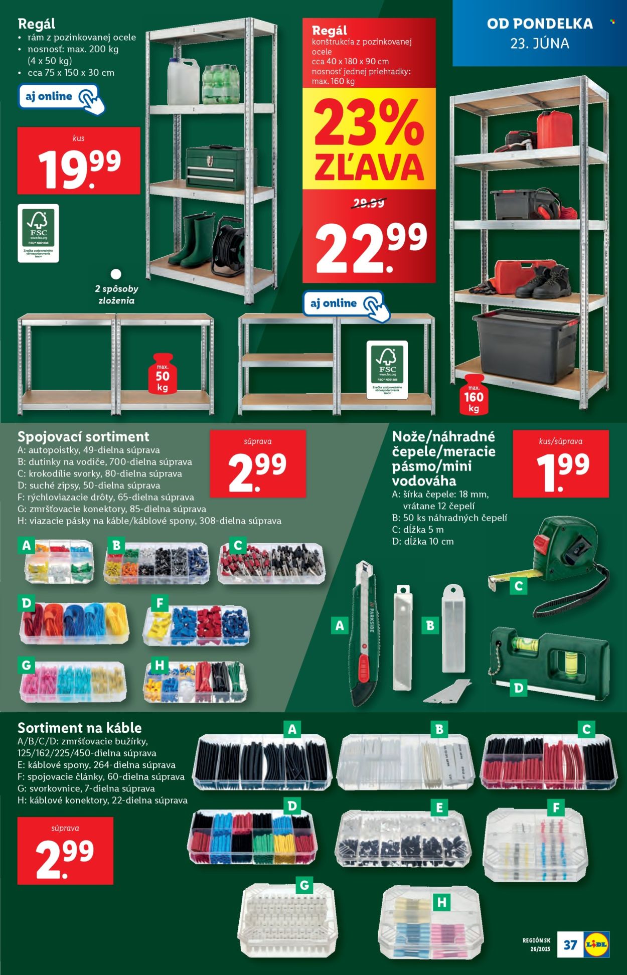 Leták Lidl - 23.6.2025 - 29.6.2025. Strana 47