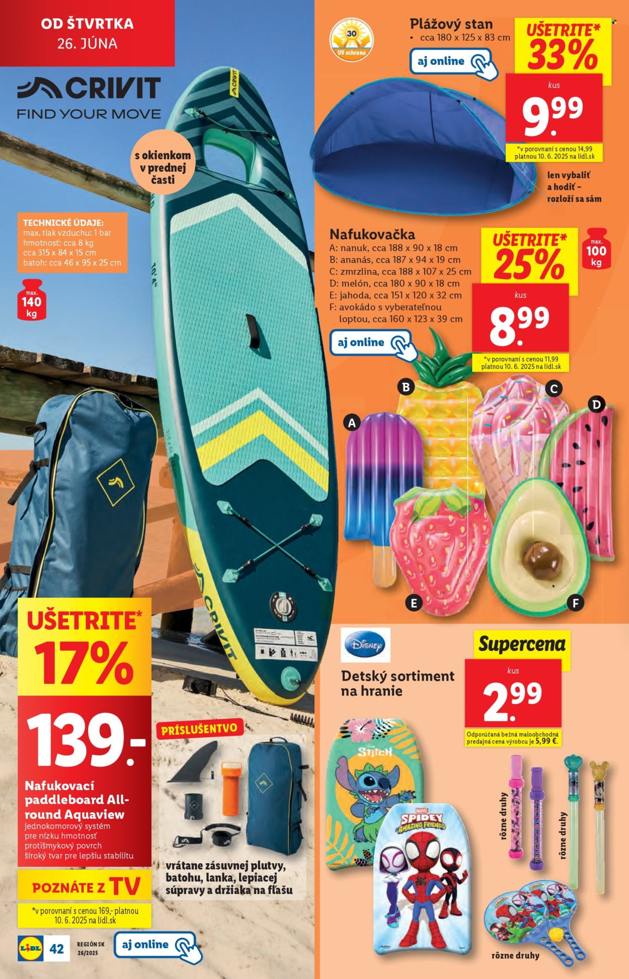 Leták Lidl - 23.6.2025 - 29.6.2025. Strana 52