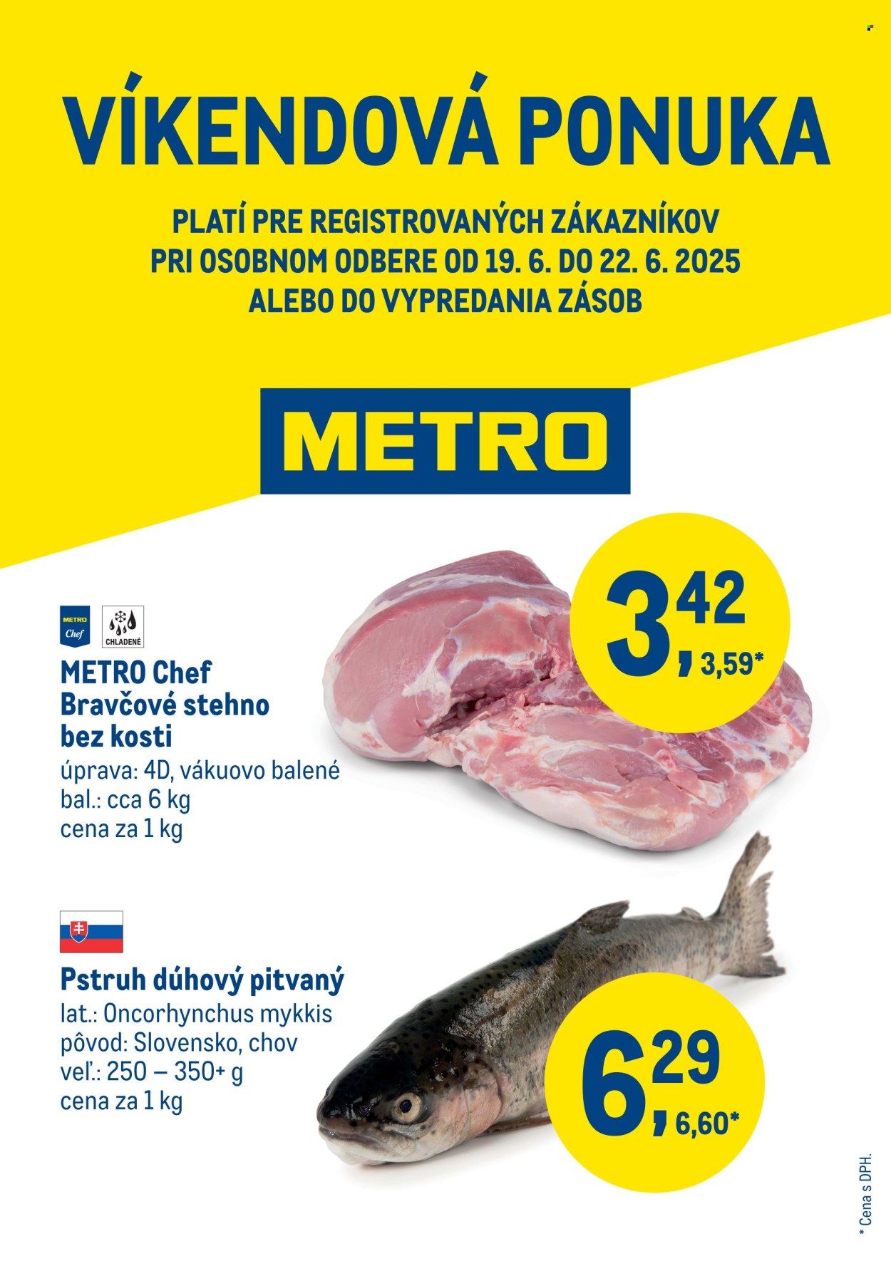Leták Metro - 19.6.2025 - 22.6.2025. Strana 1