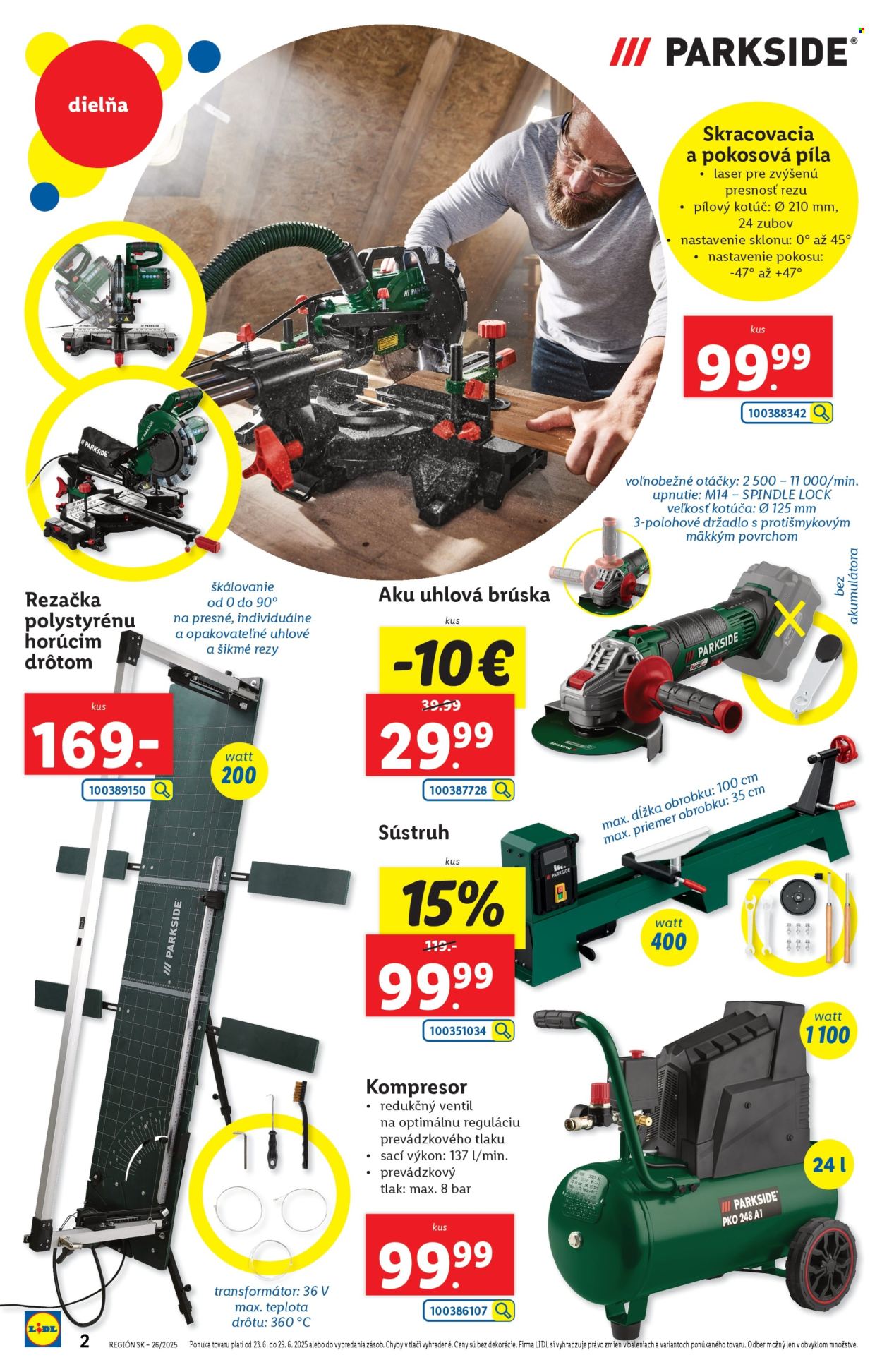 Leták Lidl - 23.6.2025 - 29.6.2025. Strana 2