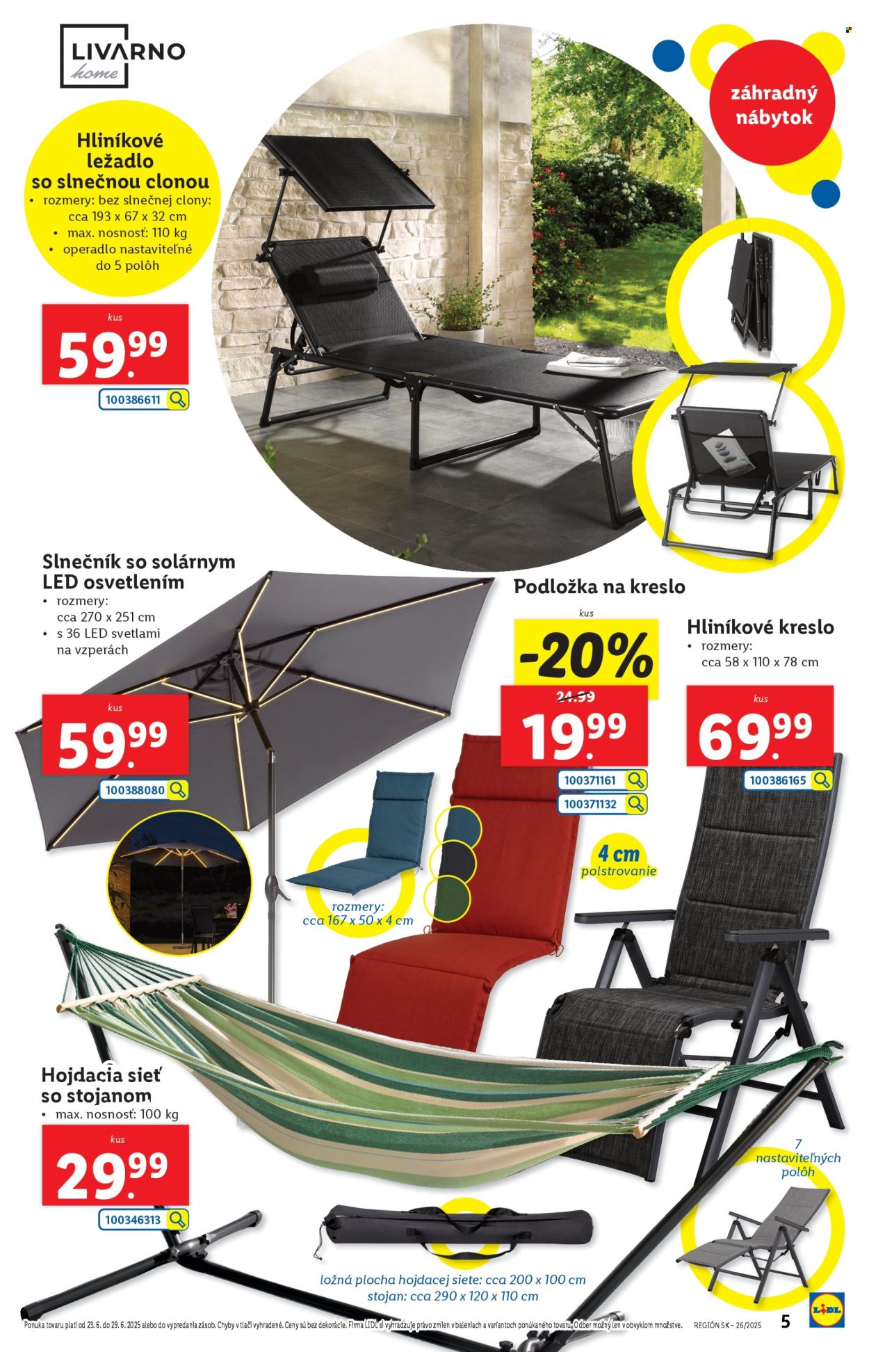 Leták Lidl - 23.6.2025 - 29.6.2025. Strana 5