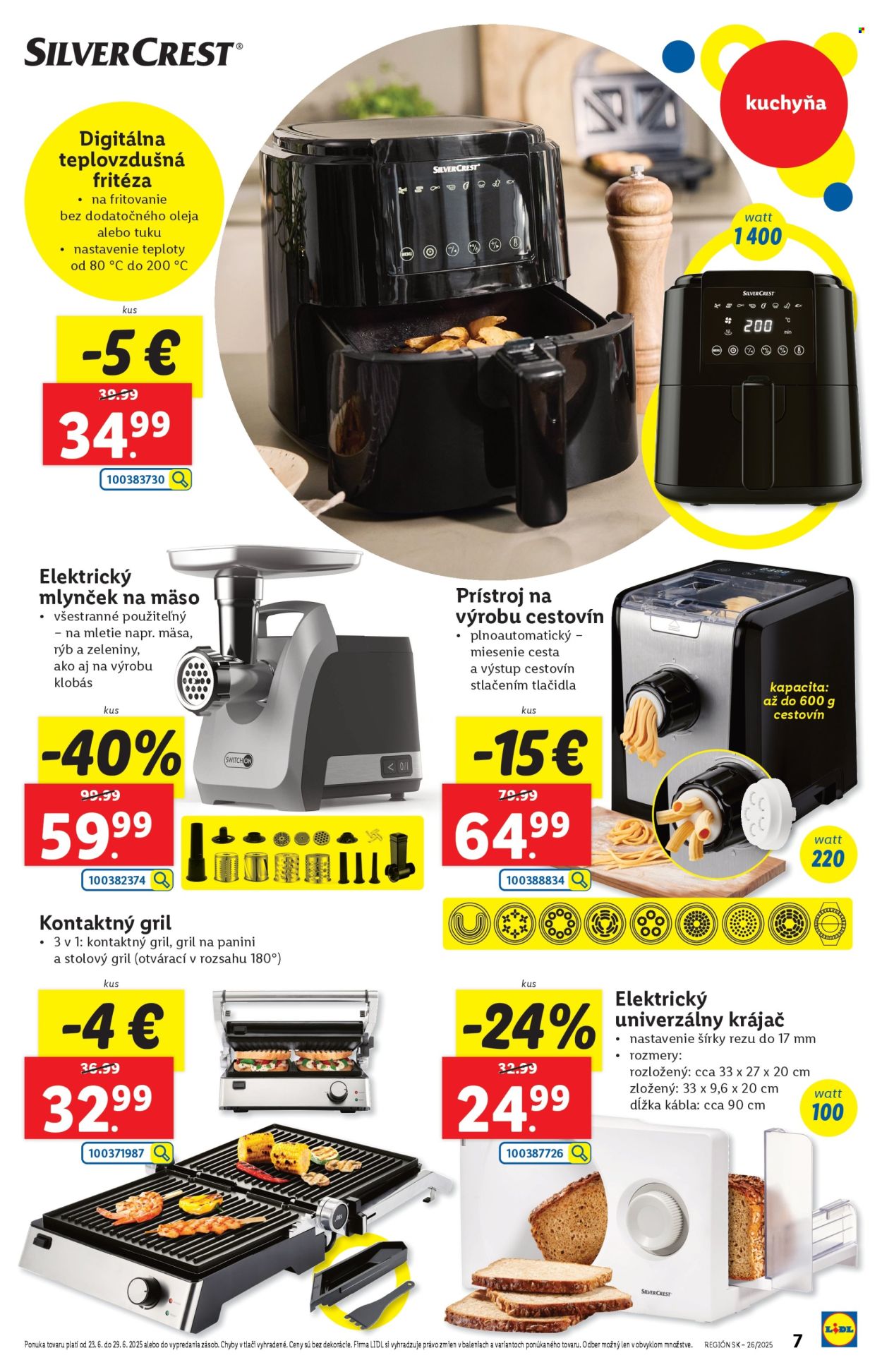 Leták Lidl - 23.6.2025 - 29.6.2025. Strana 7