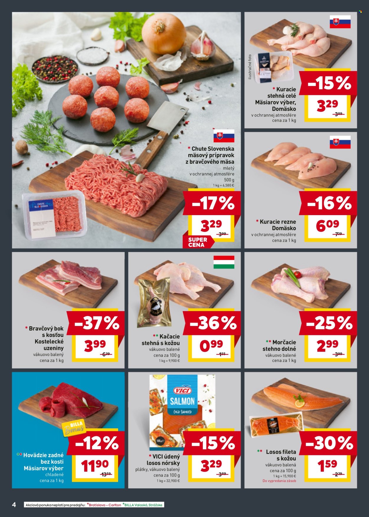 Leták Billa - 25.6.2025 - 1.7.2025. Strana 4