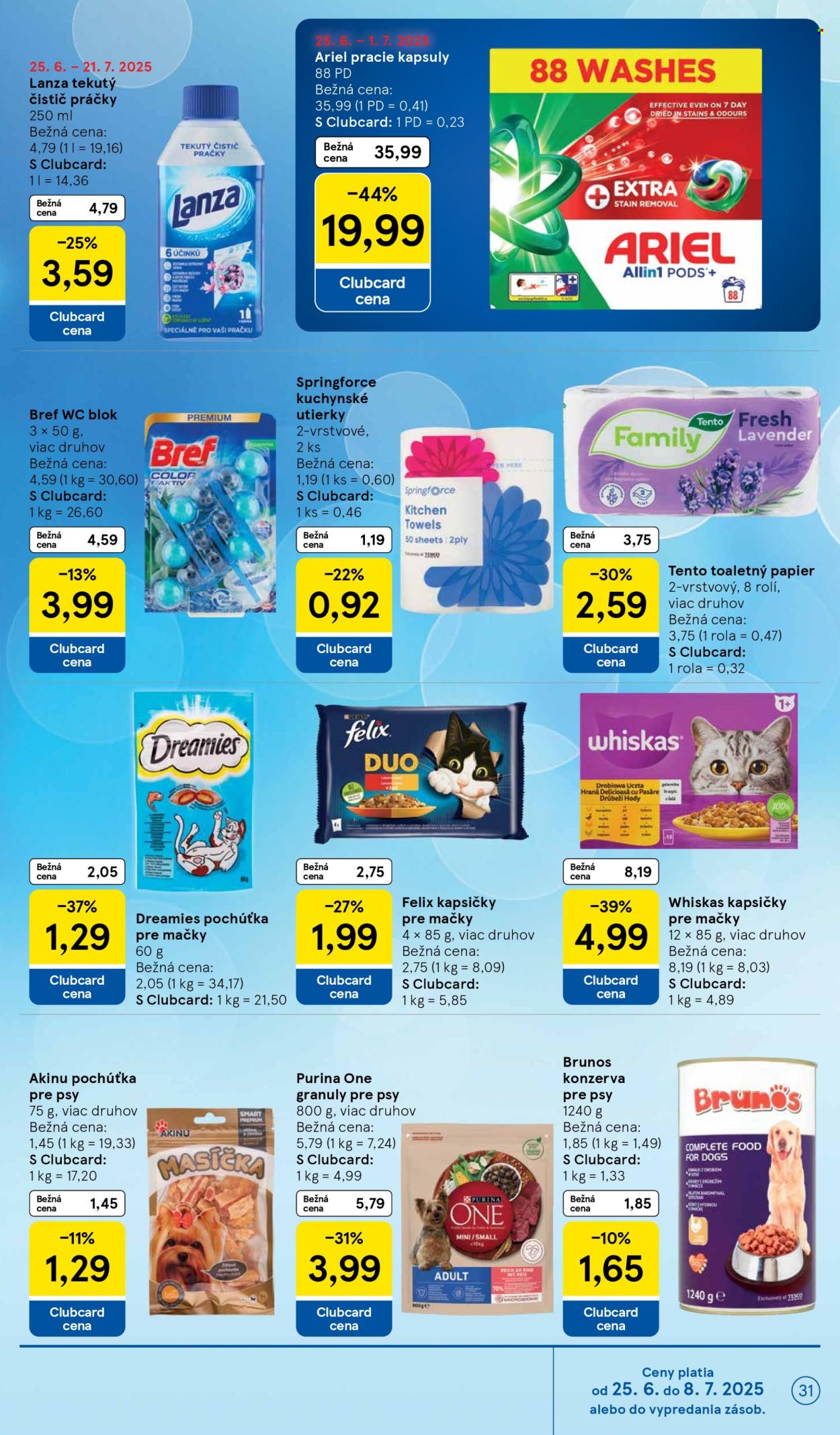 Leták TESCO - 25.6.2025 - 1.7.2025. Strana 31