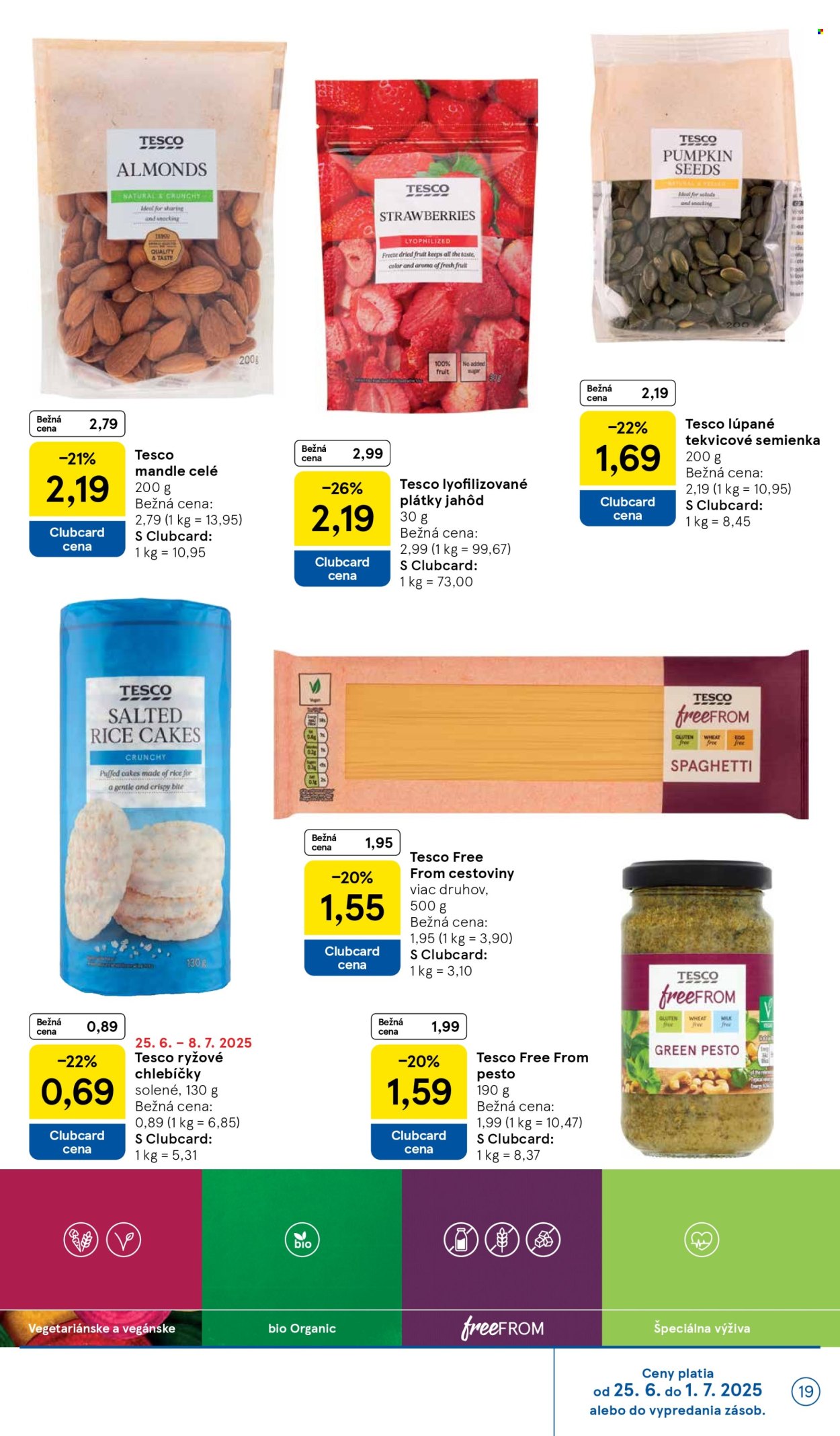 Leták TESCO supermarket - 25.6.2025 - 1.7.2025. Strana 19