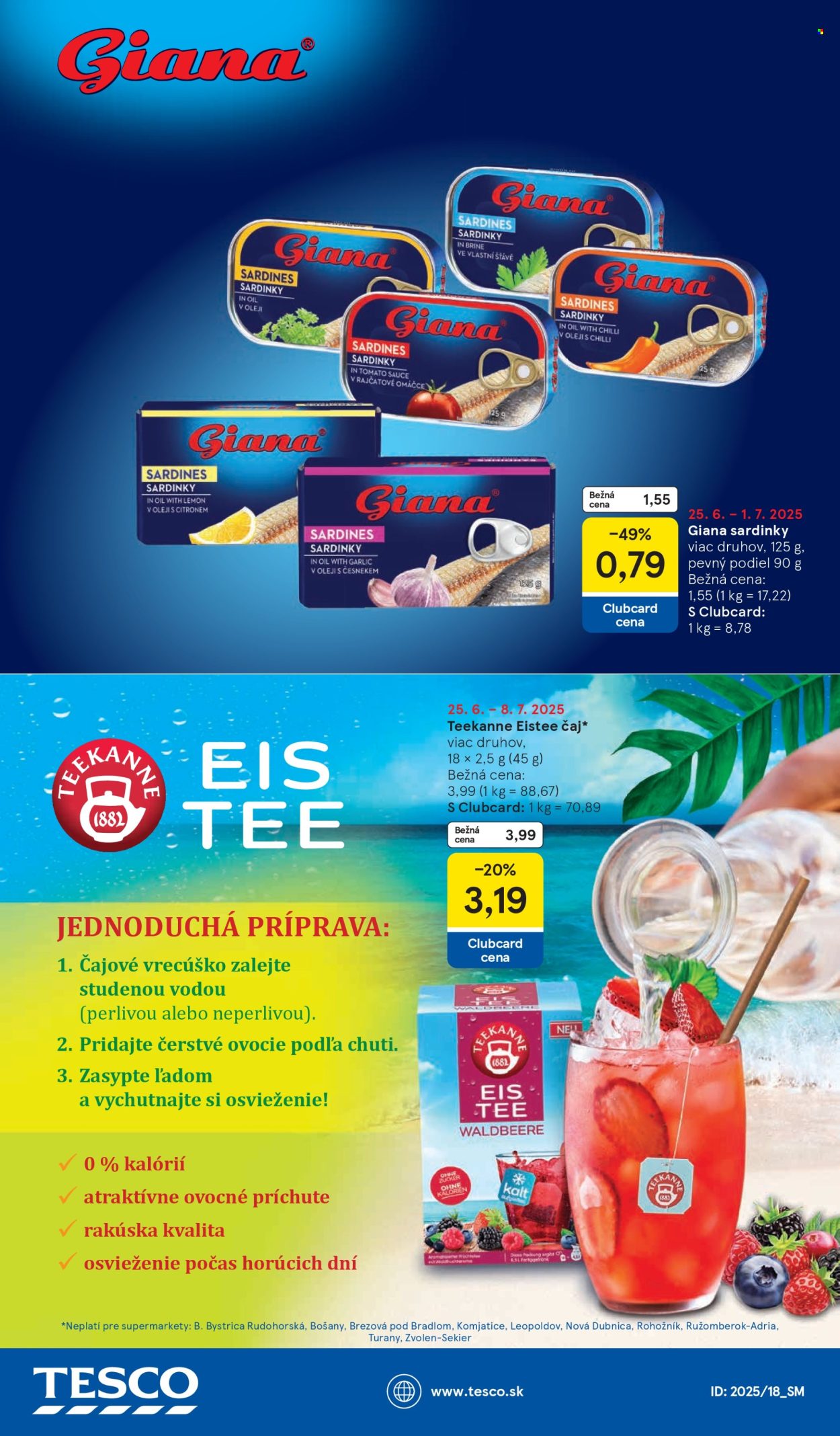 Leták TESCO supermarket - 25.6.2025 - 1.7.2025. Strana 24