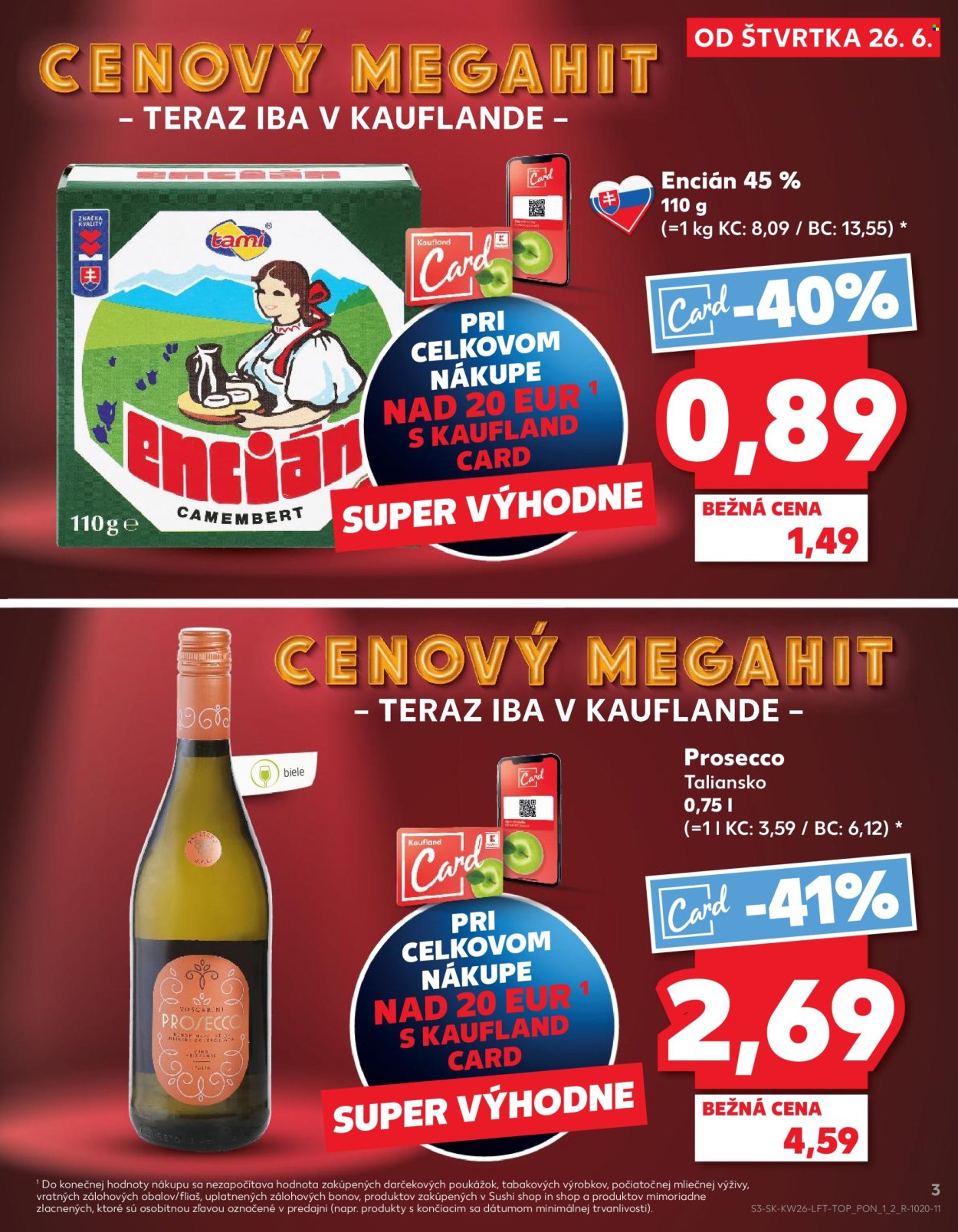 Leták Kaufland - 26.6.2025 - 2.7.2025. Strana 3