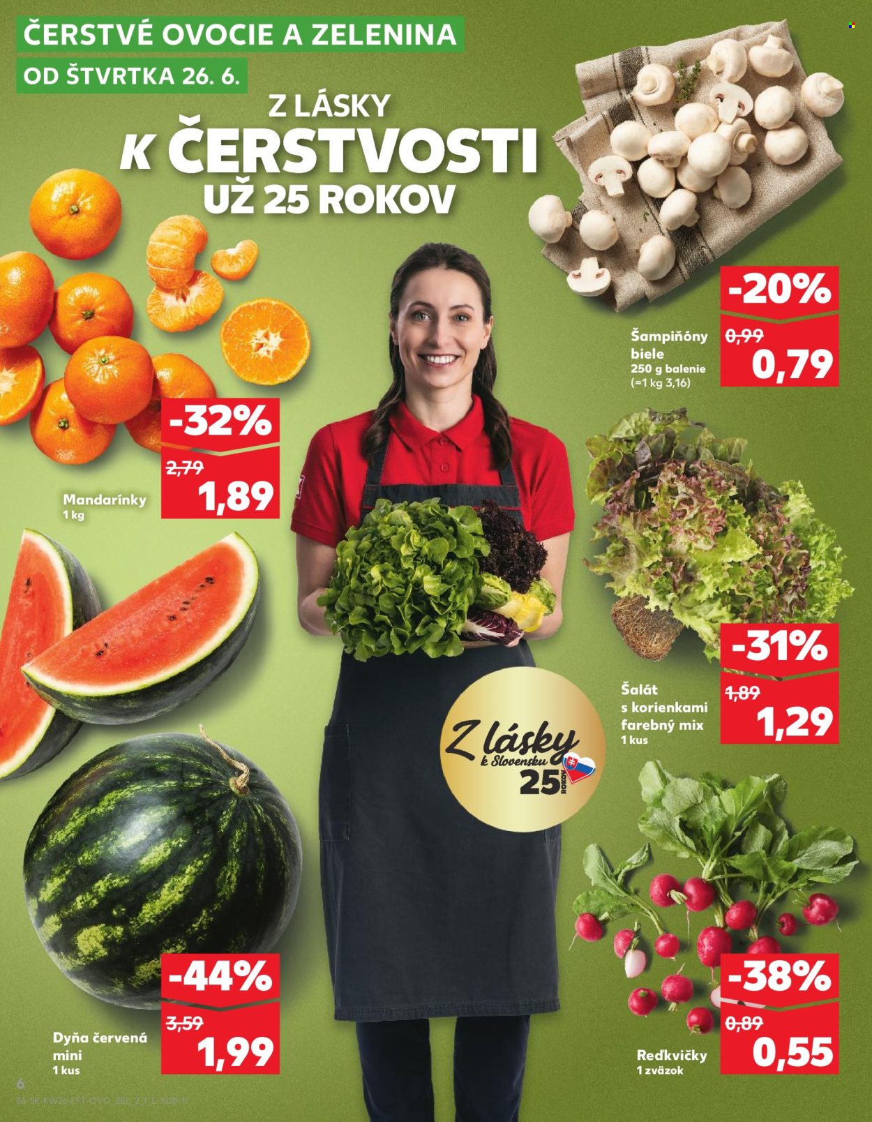 Leták Kaufland - 26.6.2025 - 2.7.2025. Strana 6