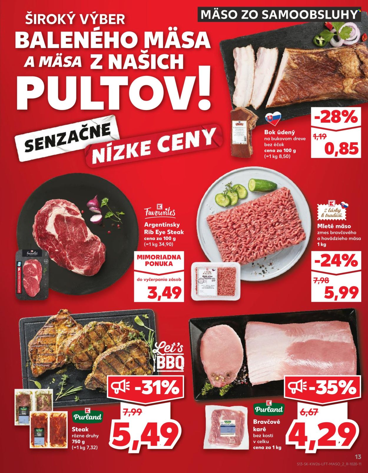 Leták Kaufland - 26.6.2025 - 2.7.2025. Strana 13