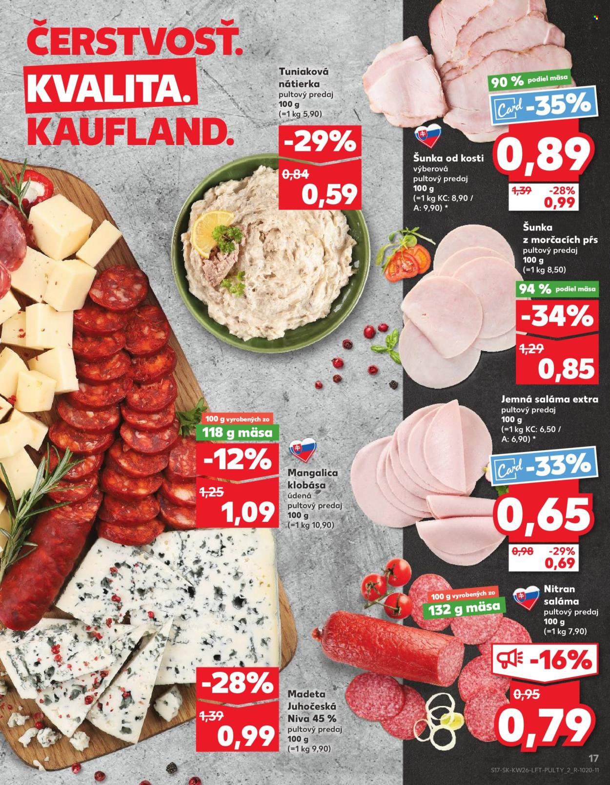 Leták Kaufland - 26.6.2025 - 2.7.2025. Strana 17