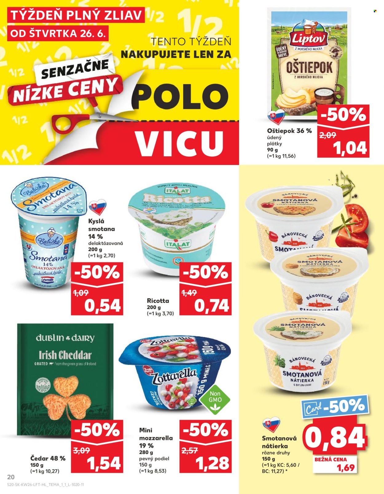 Leták Kaufland - 26.6.2025 - 2.7.2025. Strana 20