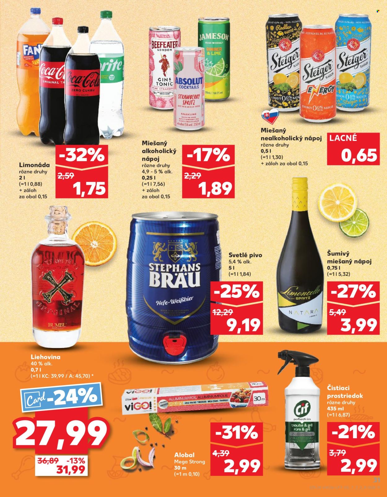 Leták Kaufland - 26.6.2025 - 2.7.2025. Strana 31