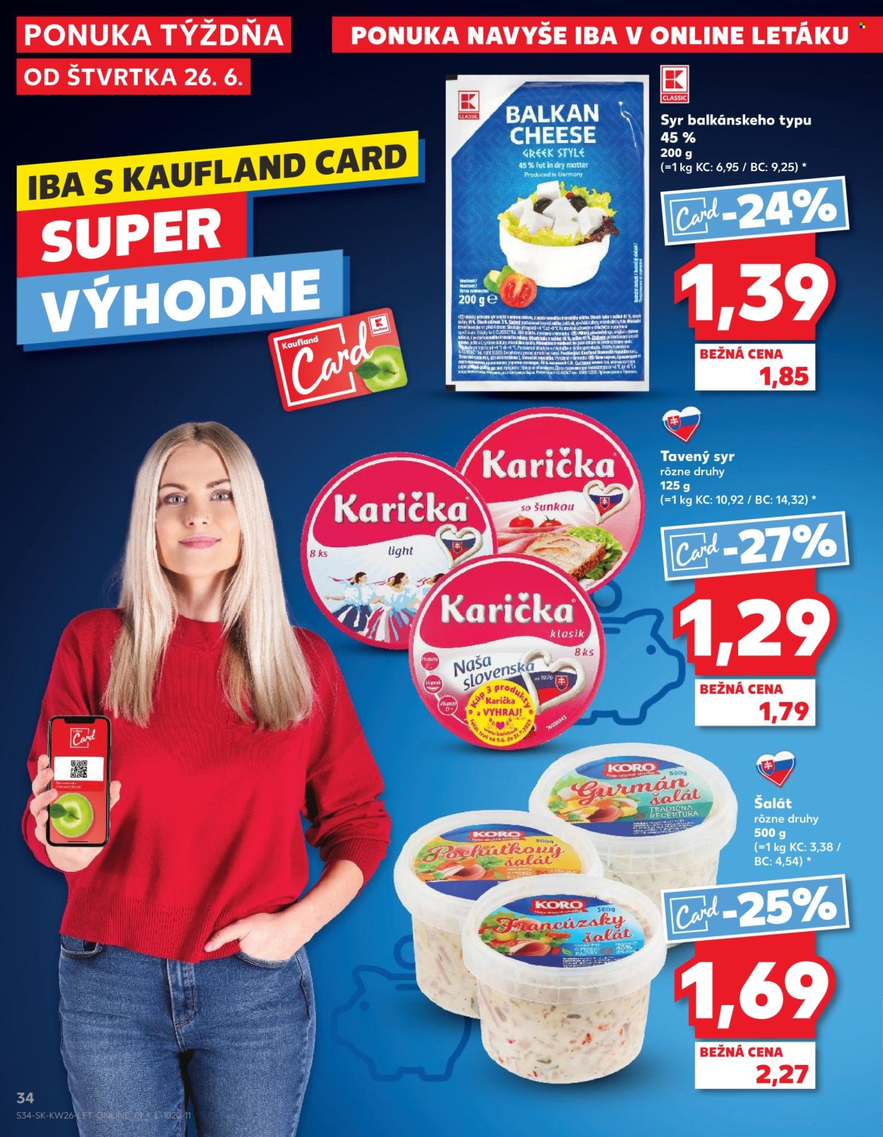 Leták Kaufland - 26.6.2025 - 2.7.2025. Strana 34