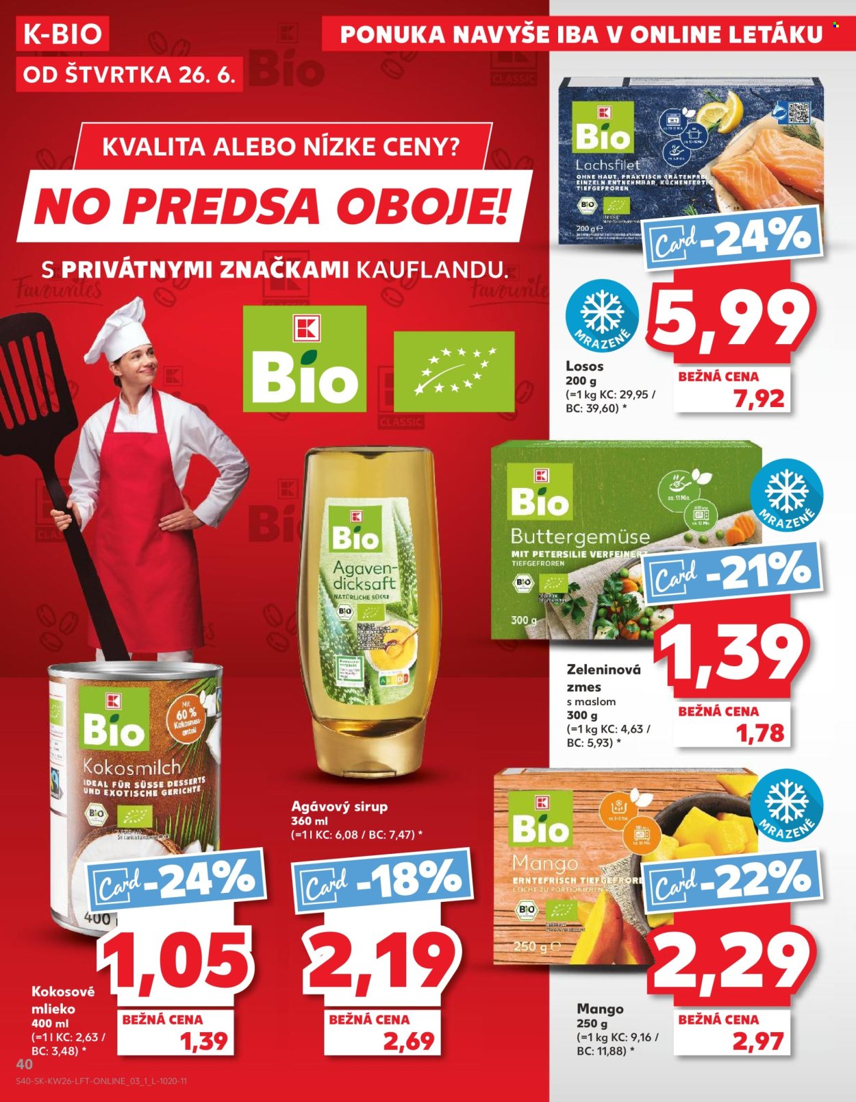 Leták Kaufland - 26.6.2025 - 2.7.2025. Strana 40