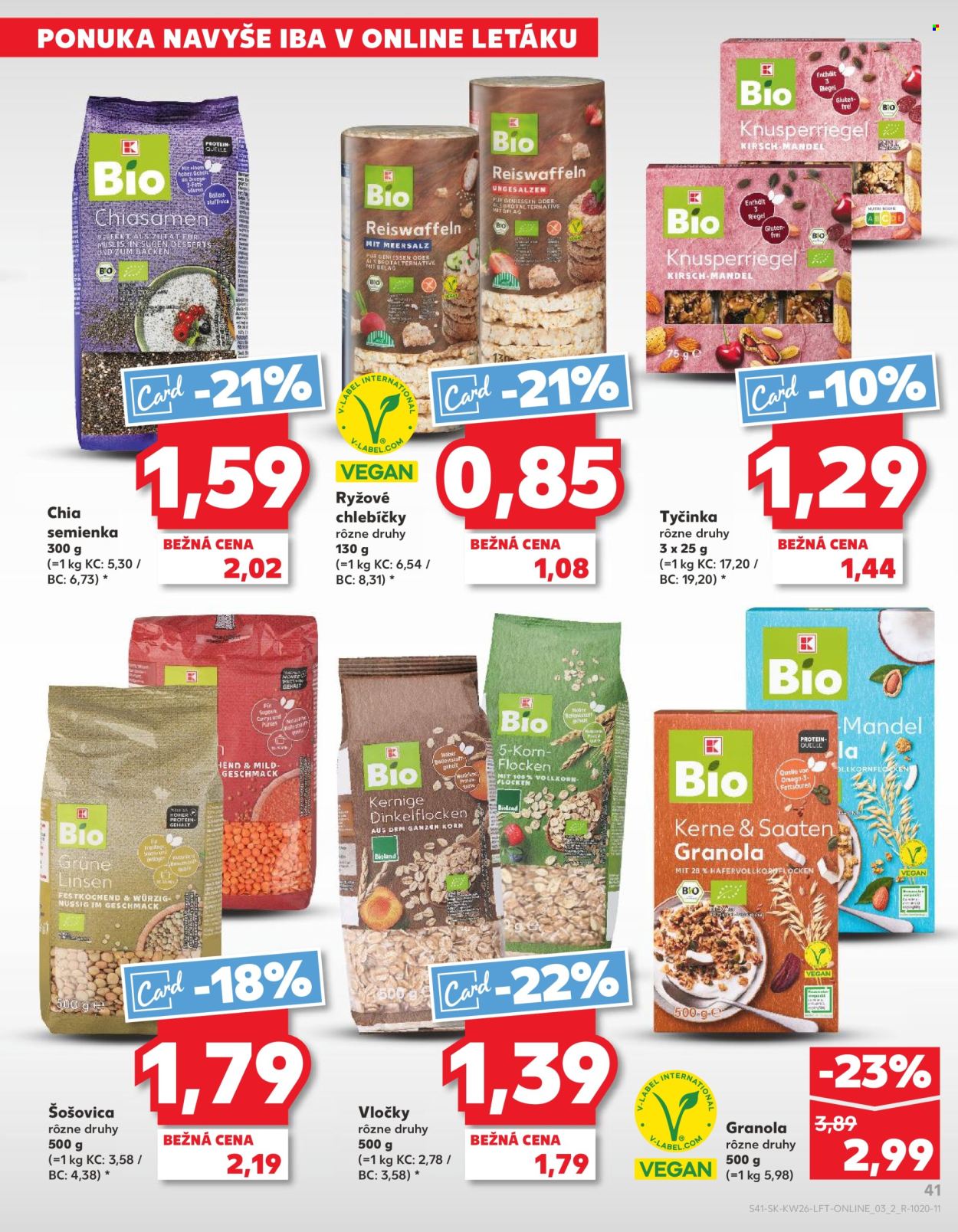 Leták Kaufland - 26.6.2025 - 2.7.2025. Strana 41
