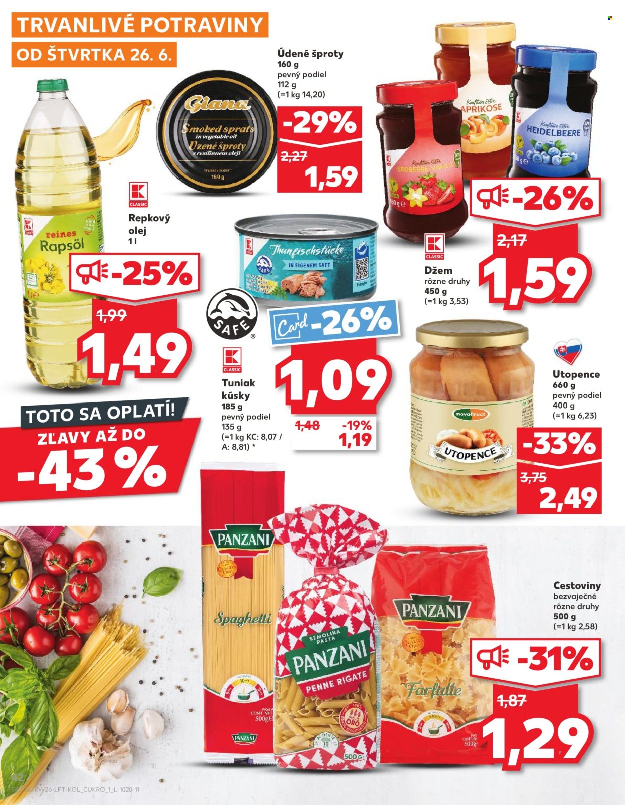 Leták Kaufland - 26.6.2025 - 2.7.2025. Strana 42