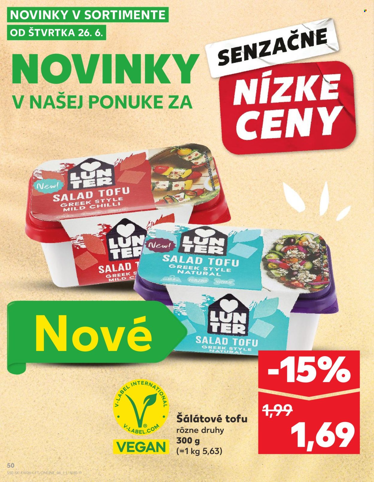 Leták Kaufland - 26.6.2025 - 2.7.2025. Strana 50