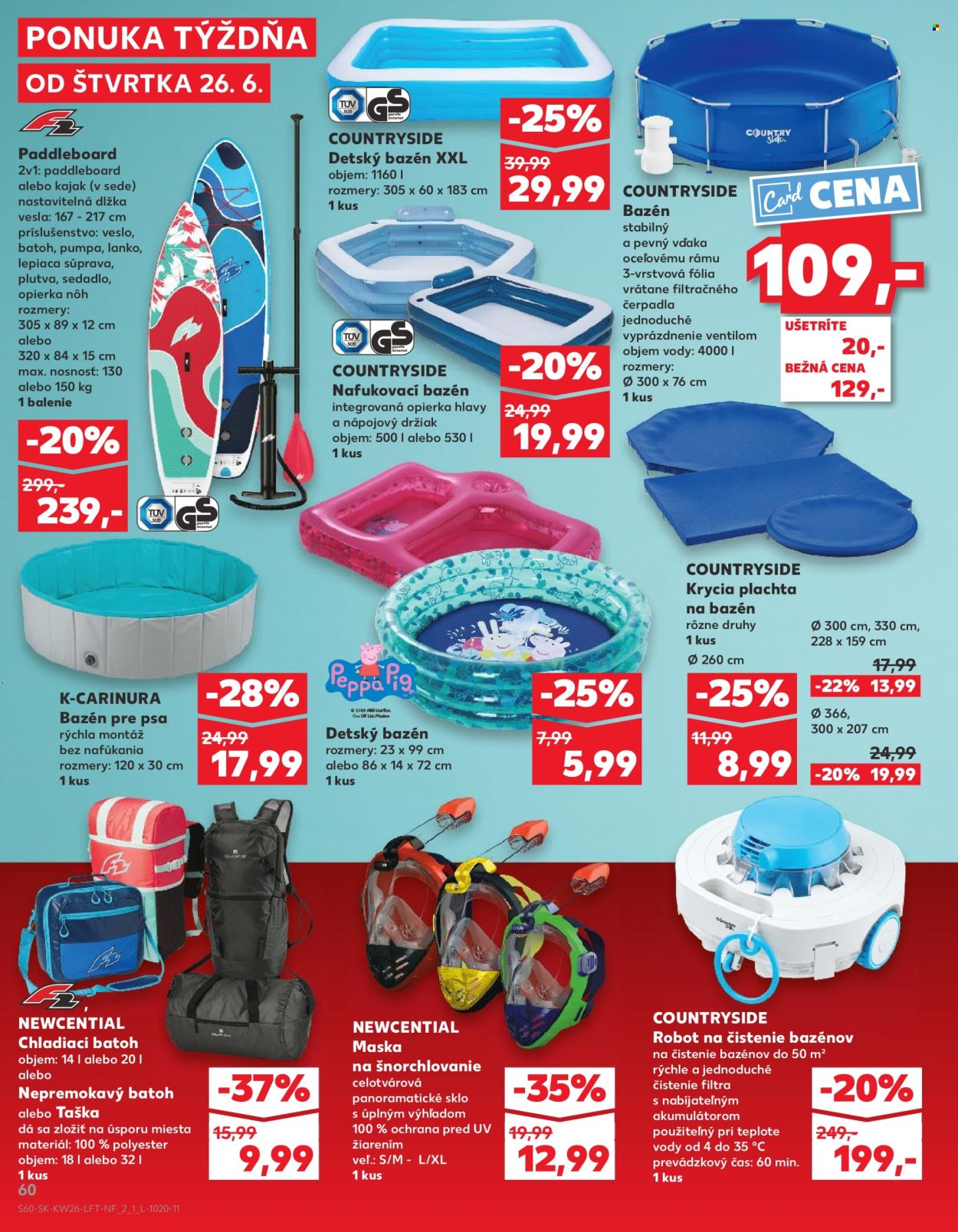 Leták Kaufland - 26.6.2025 - 2.7.2025. Strana 60