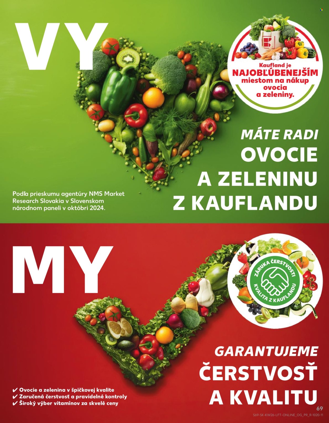 Leták Kaufland - 26.6.2025 - 2.7.2025. Strana 69