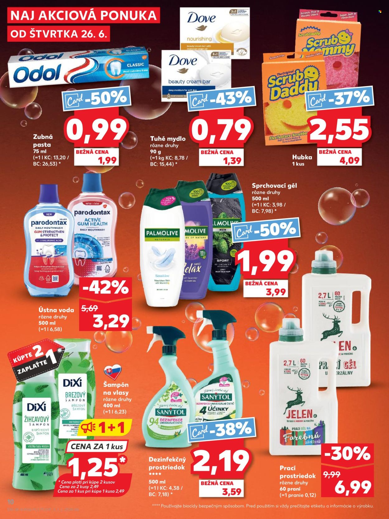 Leták Kaufland - 26.6.2025 - 2.7.2025. Strana 10