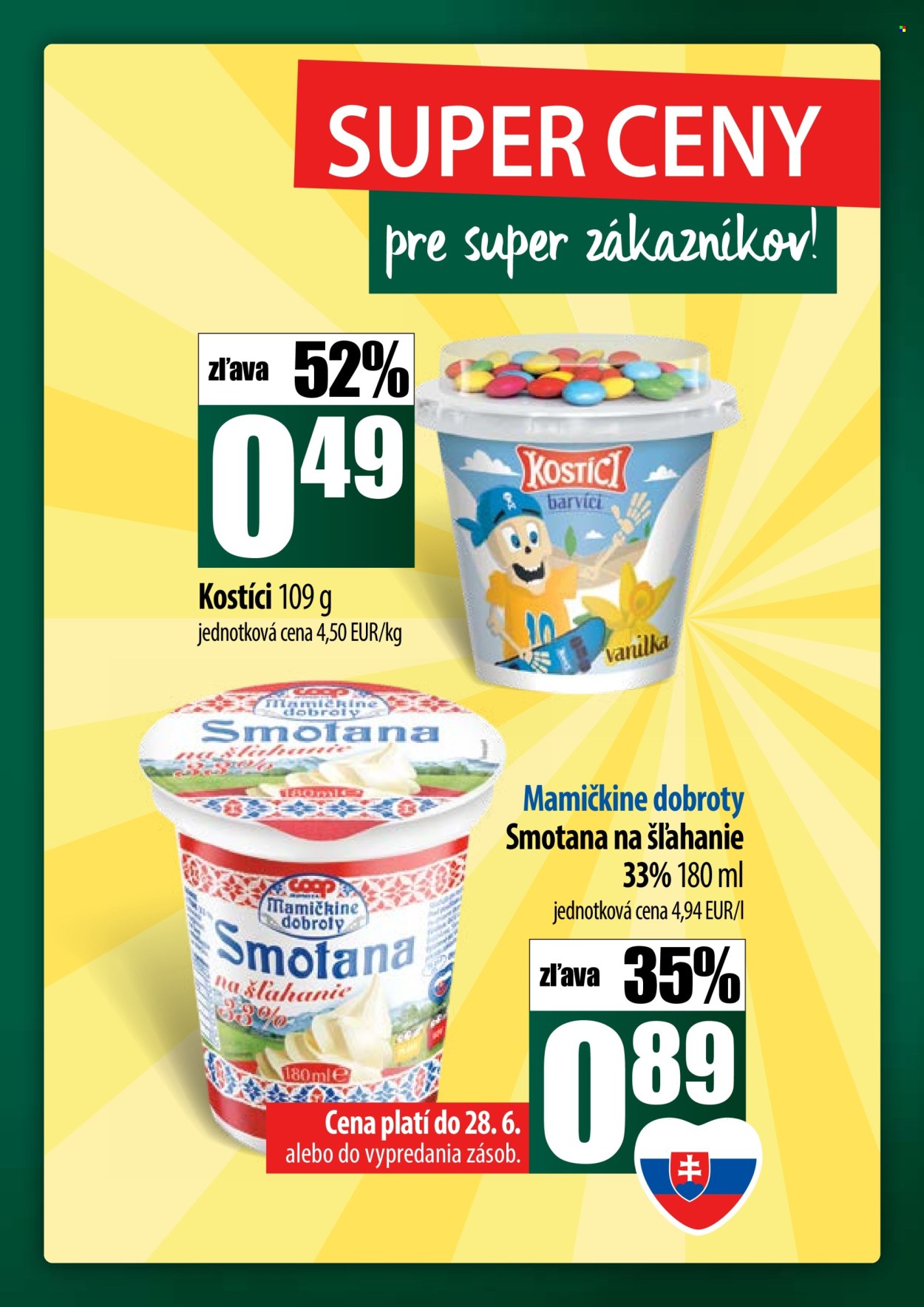 Leták COOP Jednota - 26.6.2025 - 2.7.2025. Strana 7