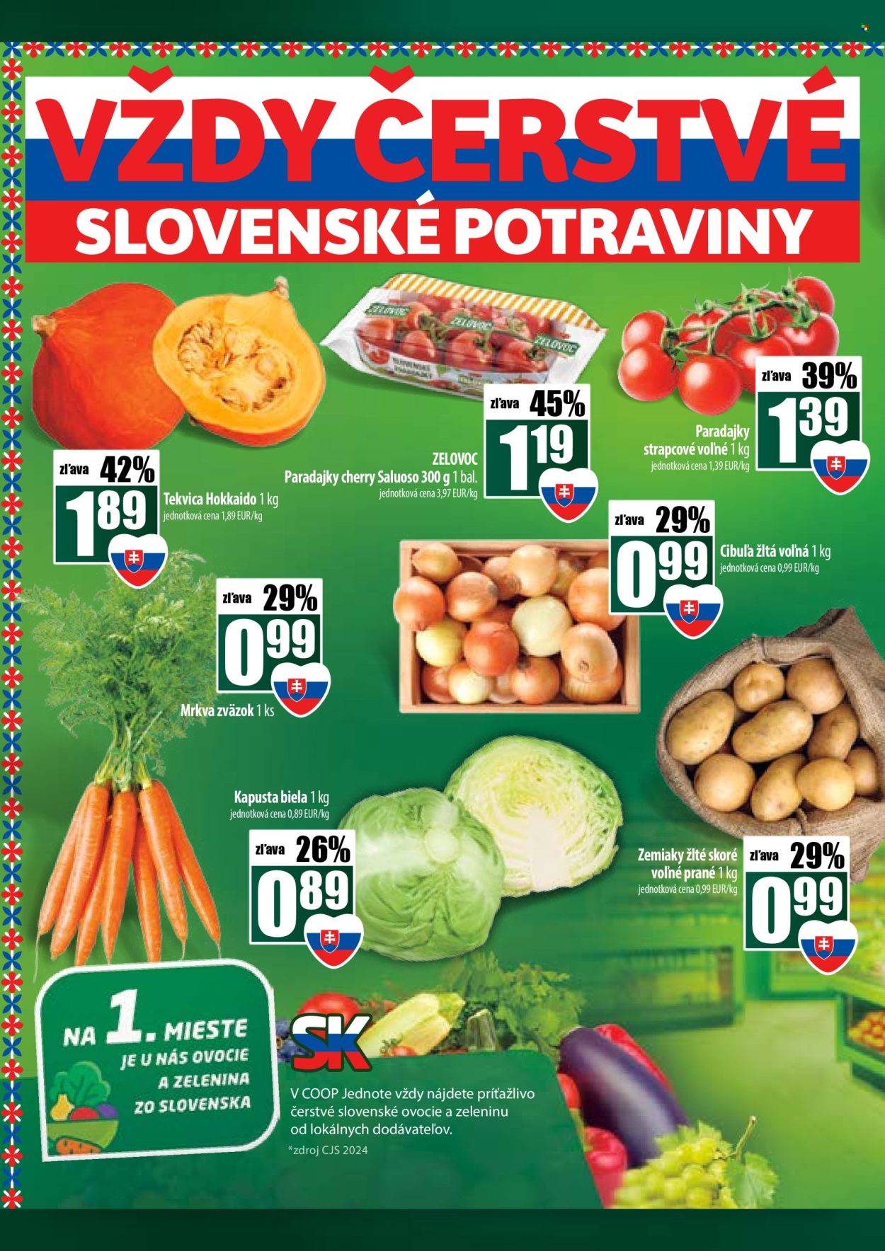 Leták COOP Jednota - 26.6.2025 - 2.7.2025. Strana 12