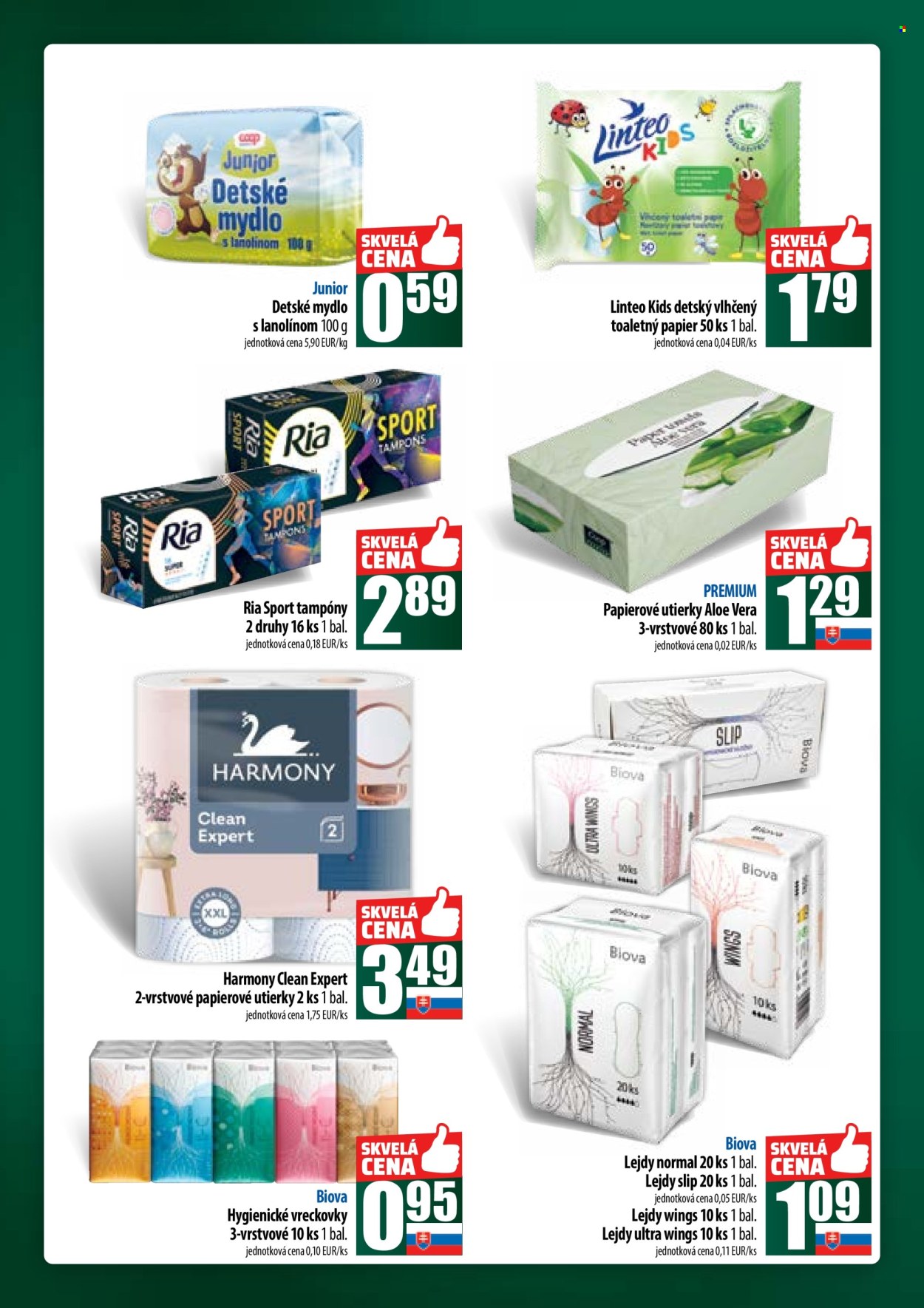 Leták COOP Jednota - 26.6.2025 - 2.7.2025. Strana 58
