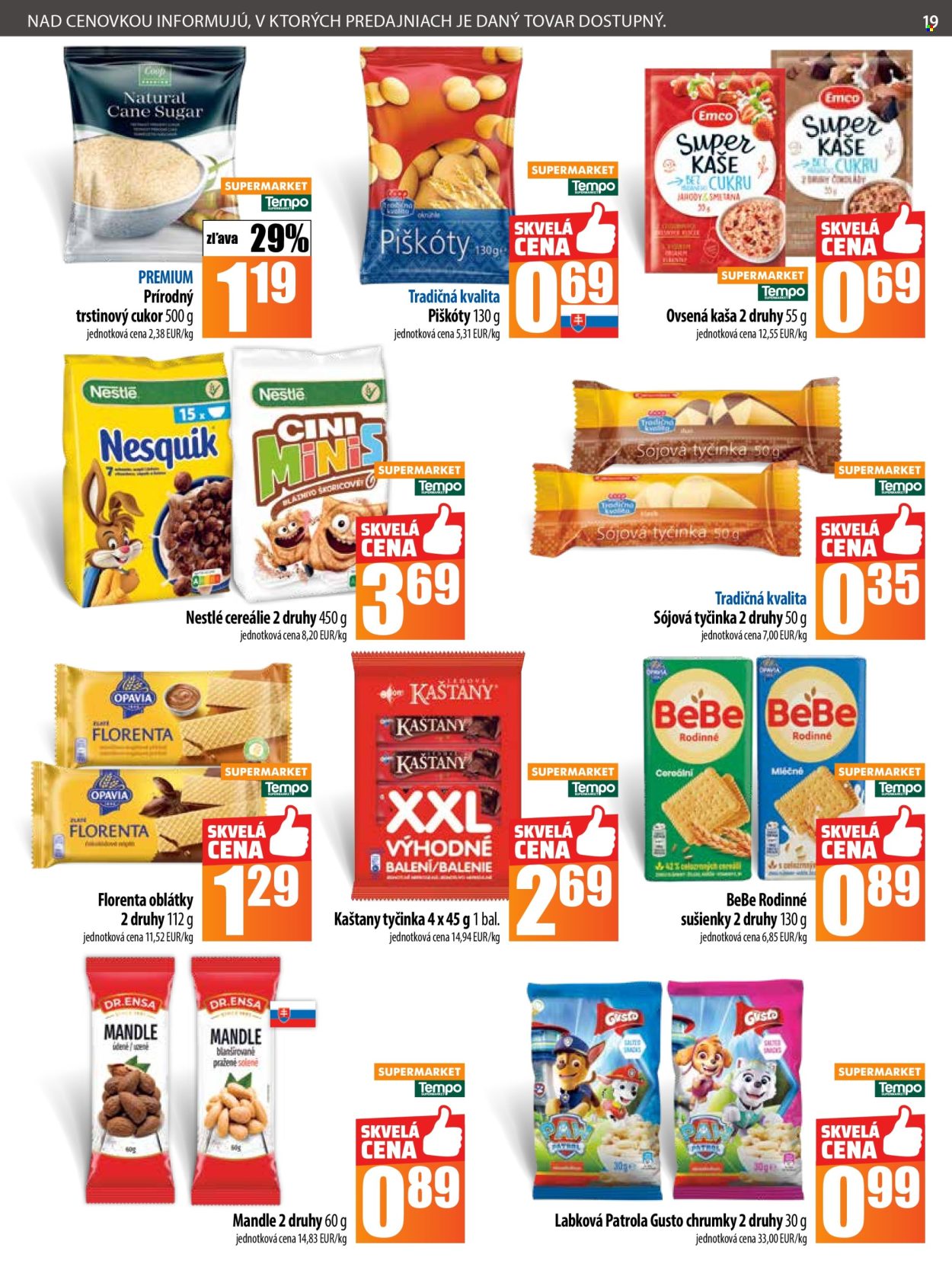Leták COOP Jednota - 26.6.2025 - 2.7.2025. Strana 19