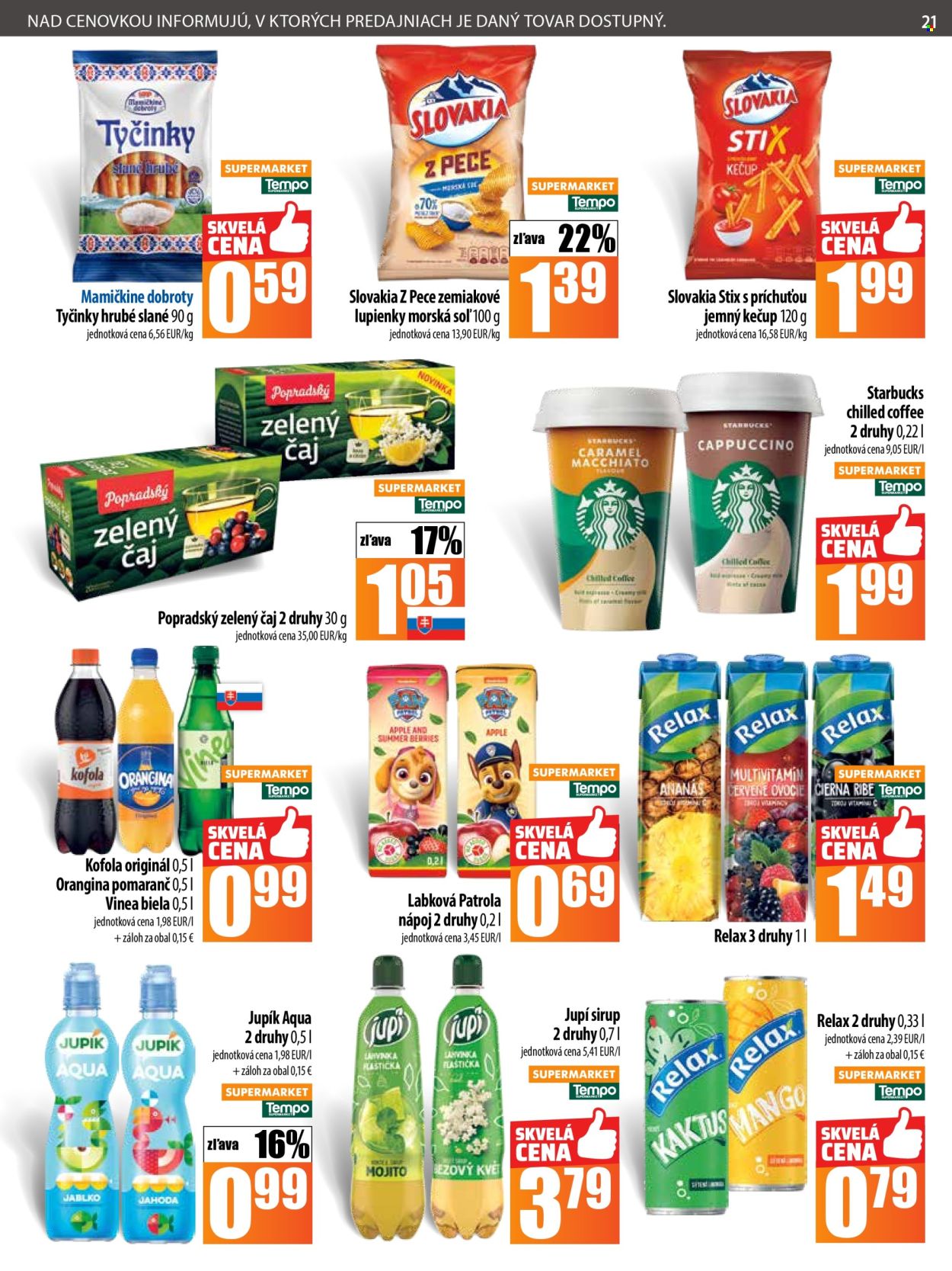 Leták COOP Jednota - 26.6.2025 - 2.7.2025. Strana 21