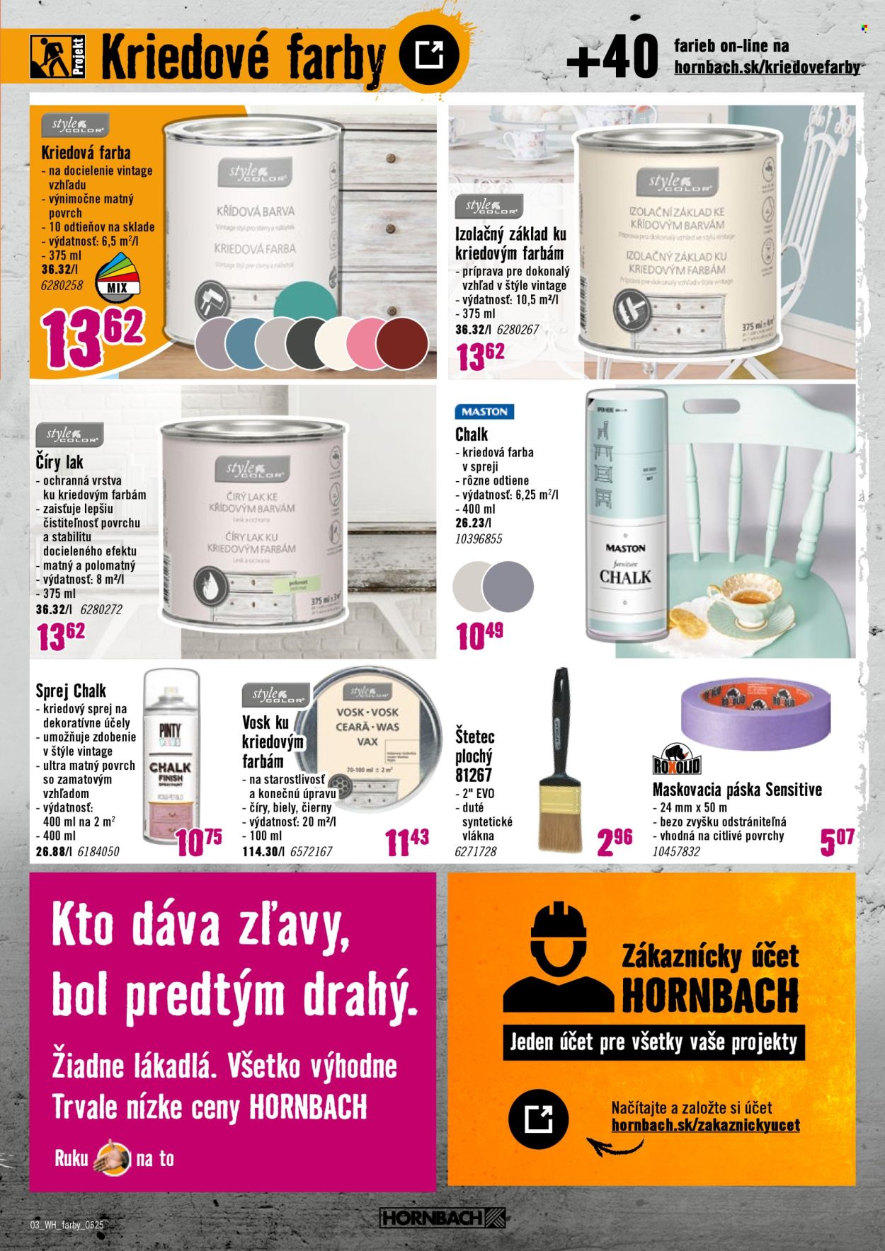 Leták Hornbach - 25.6.2025 - 9.7.2025. Strana 3
