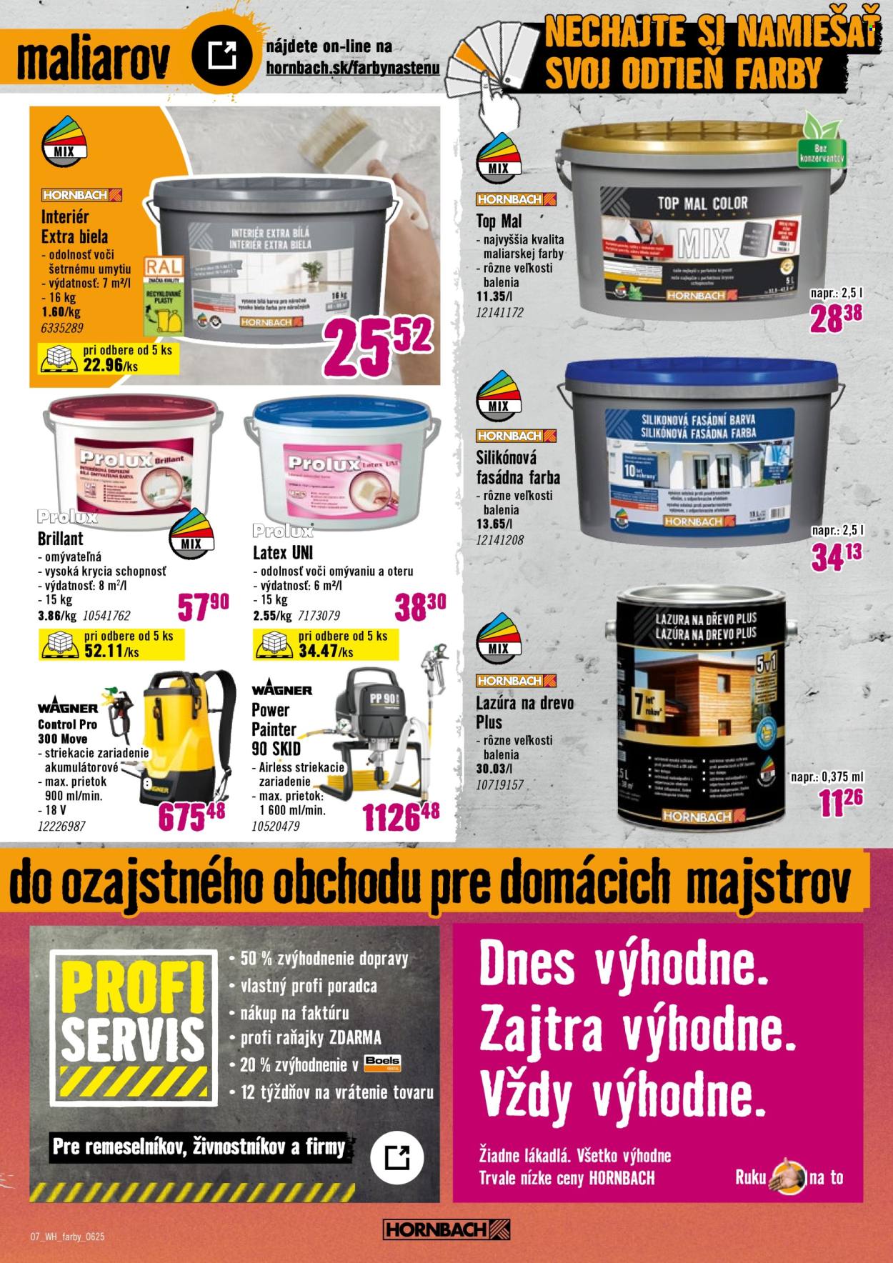 Leták Hornbach - 25.6.2025 - 9.7.2025. Strana 7