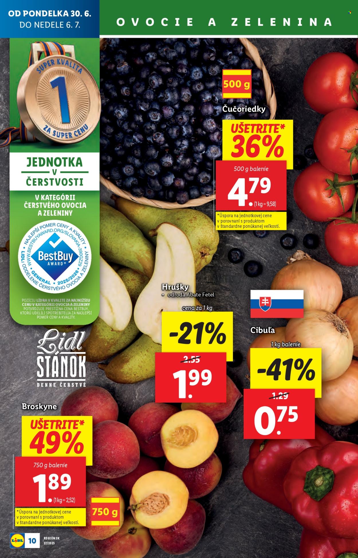 Leták Lidl - 30.6.2025 - 6.7.2025. Strana 10