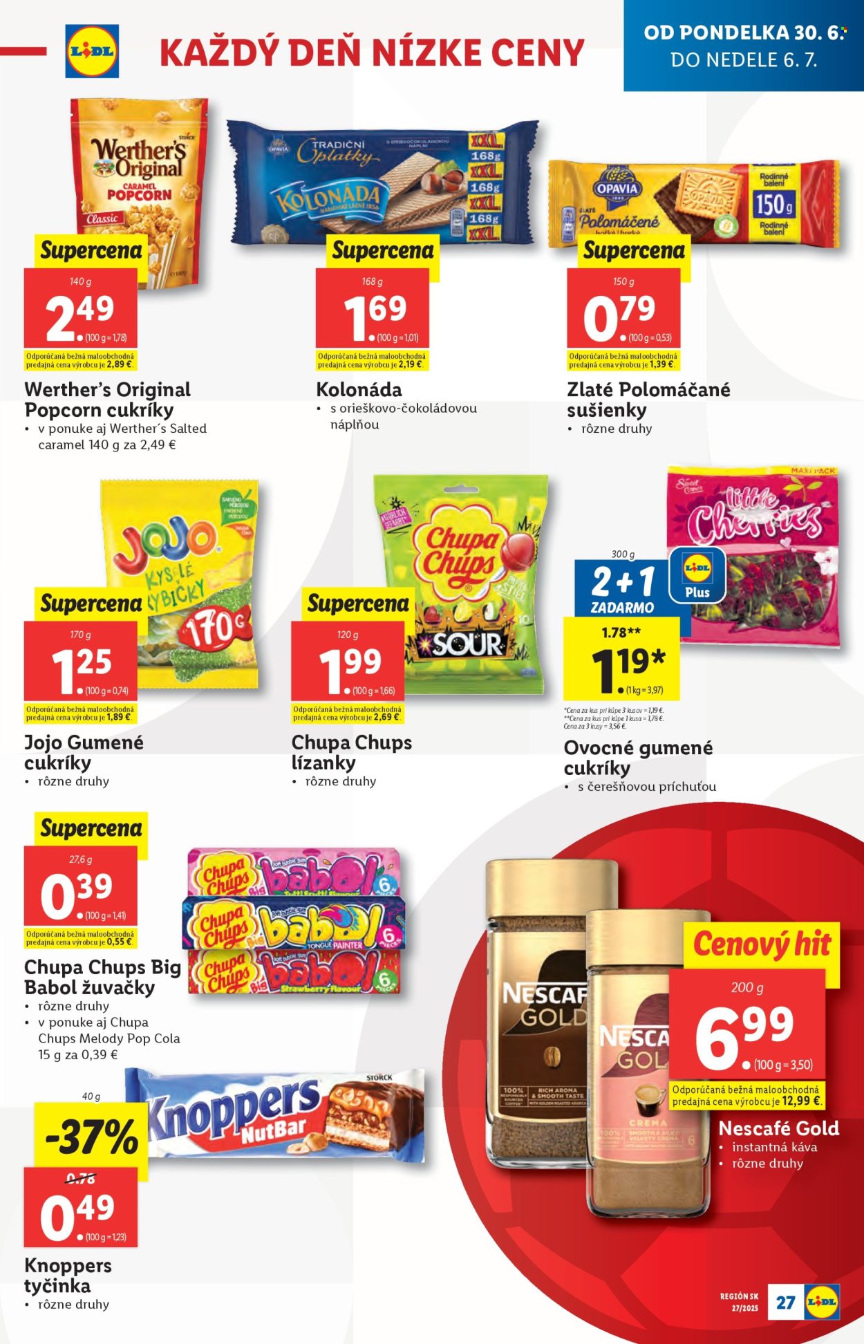 Leták Lidl - 30.6.2025 - 6.7.2025. Strana 29