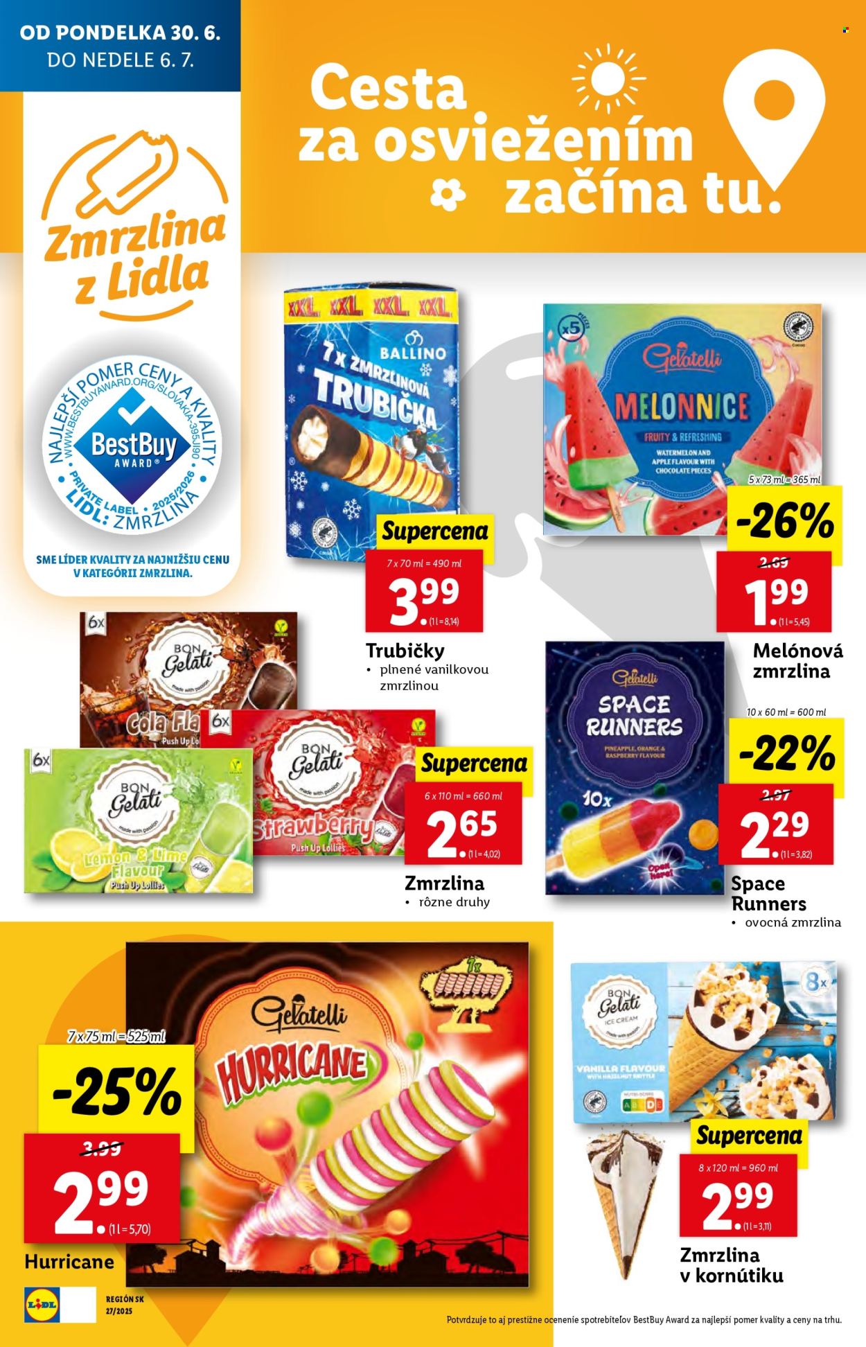 Leták Lidl - 30.6.2025 - 6.7.2025. Strana 32