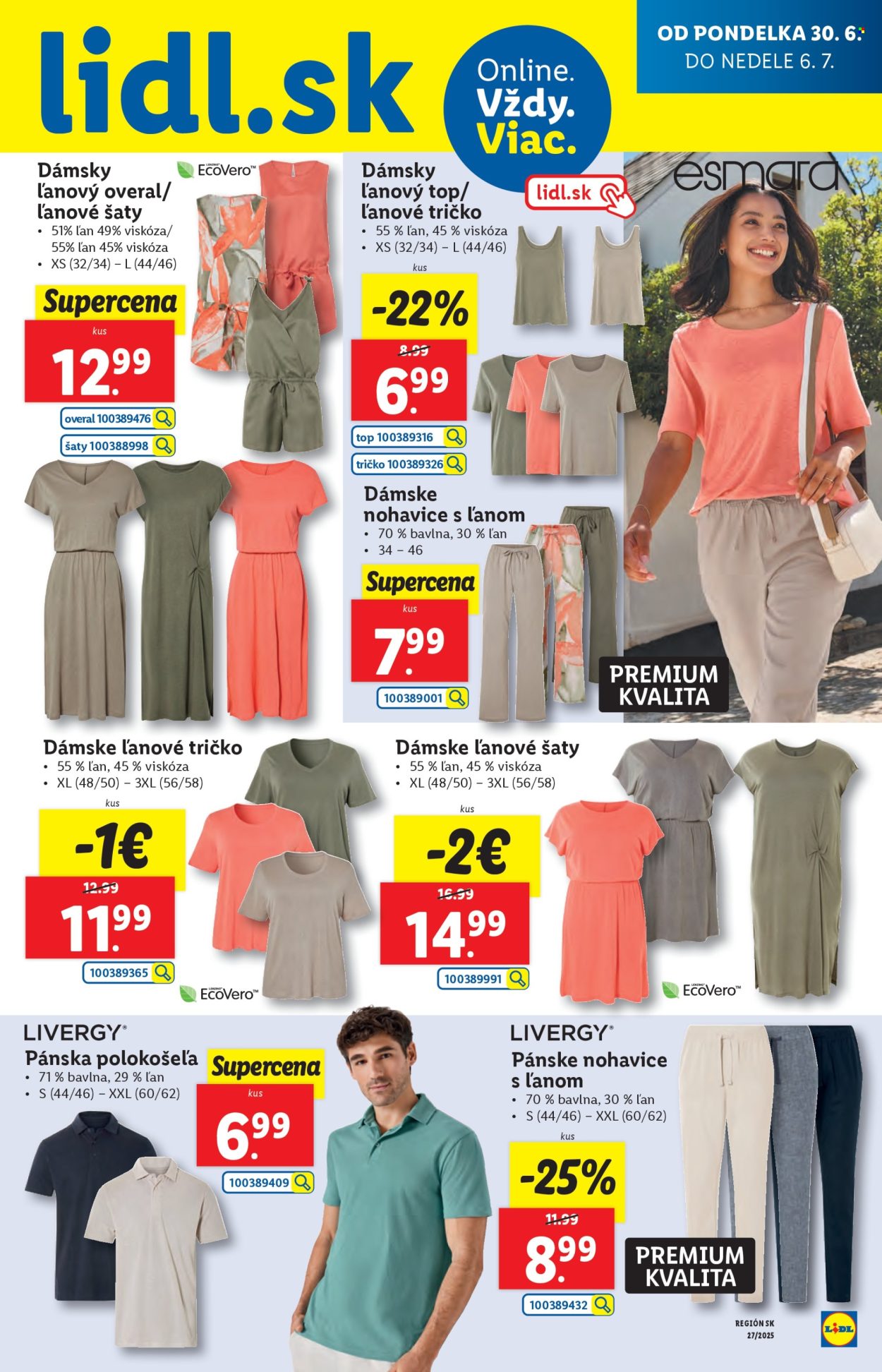 Leták Lidl - 30.6.2025 - 6.7.2025. Strana 53