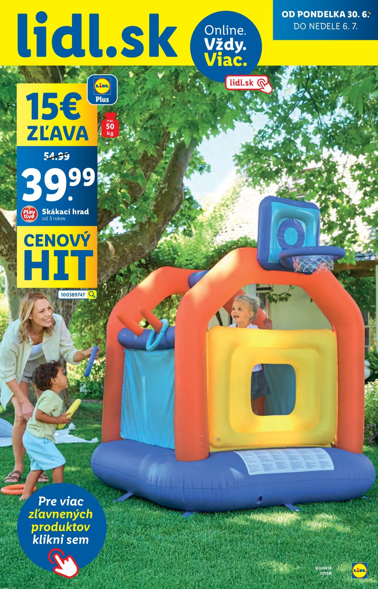 Leták Lidl - 30.6.2025 - 6.7.2025. Strana 55