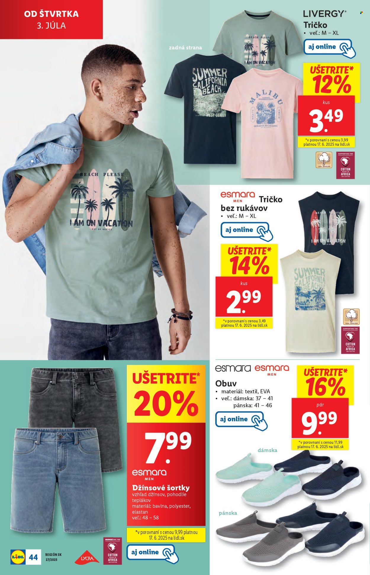Leták Lidl - 30.6.2025 - 6.7.2025. Strana 58