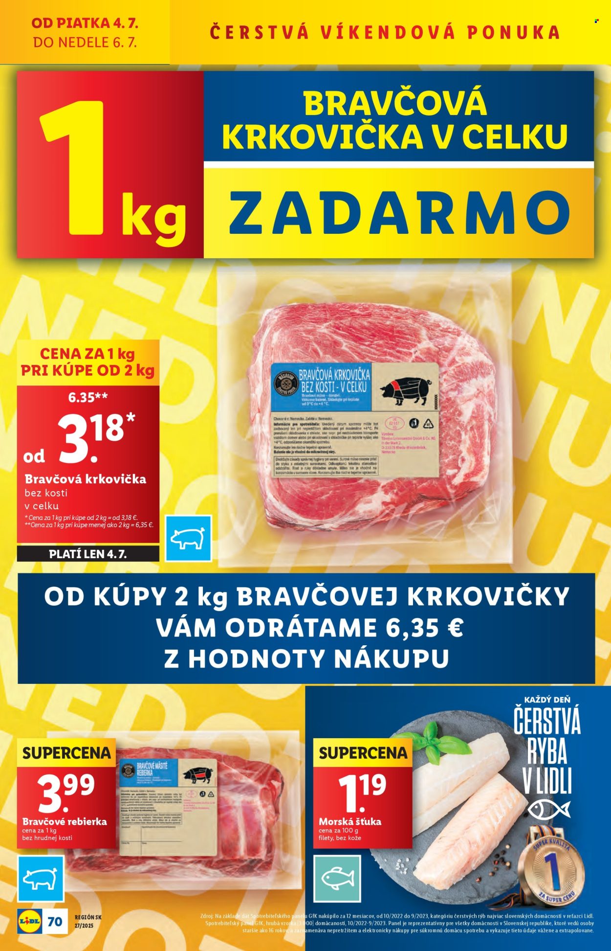 Leták Lidl - 30.6.2025 - 6.7.2025. Strana 86