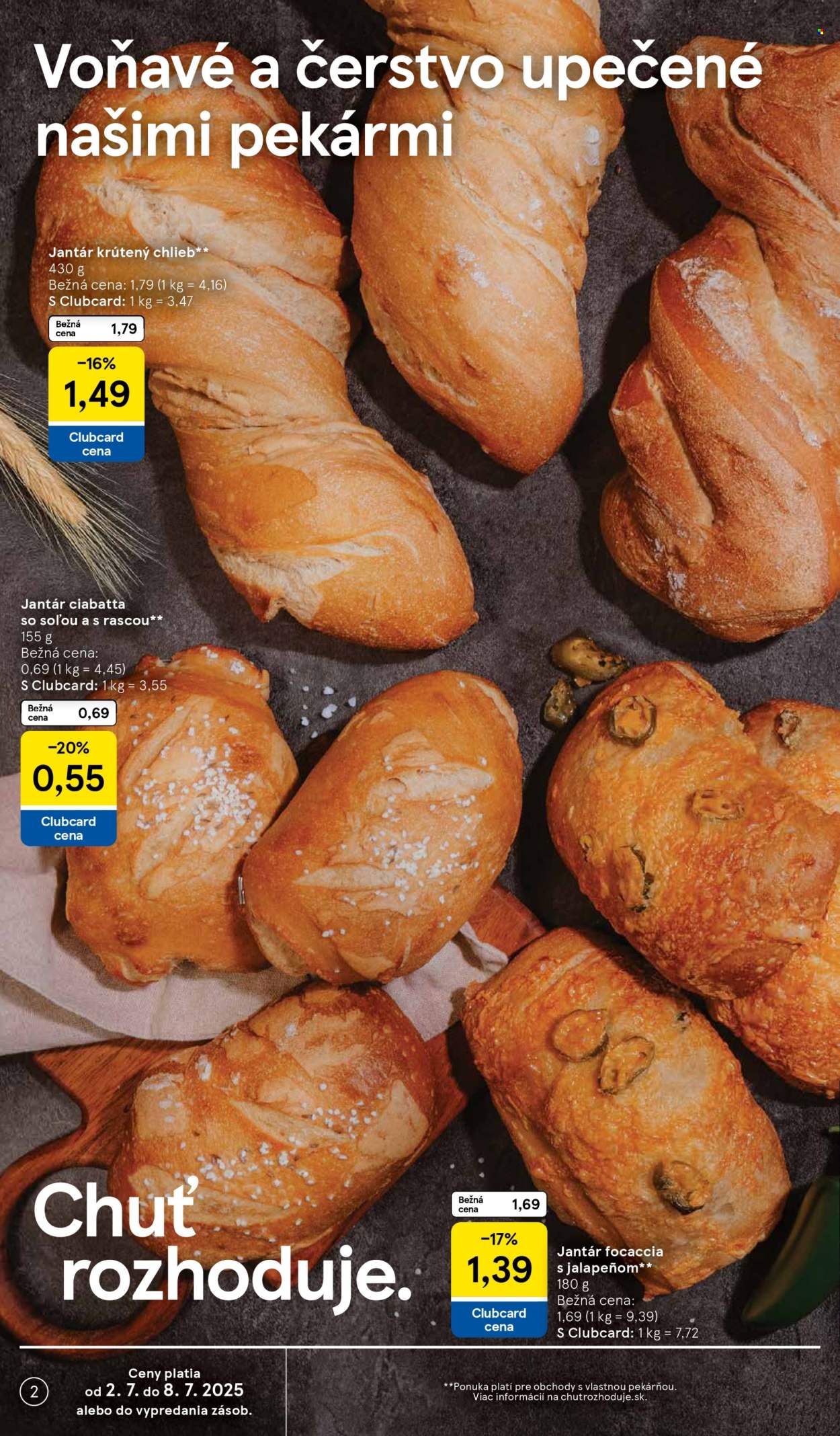 Leták TESCO - 2.7.2025 - 8.7.2025. Strana 2
