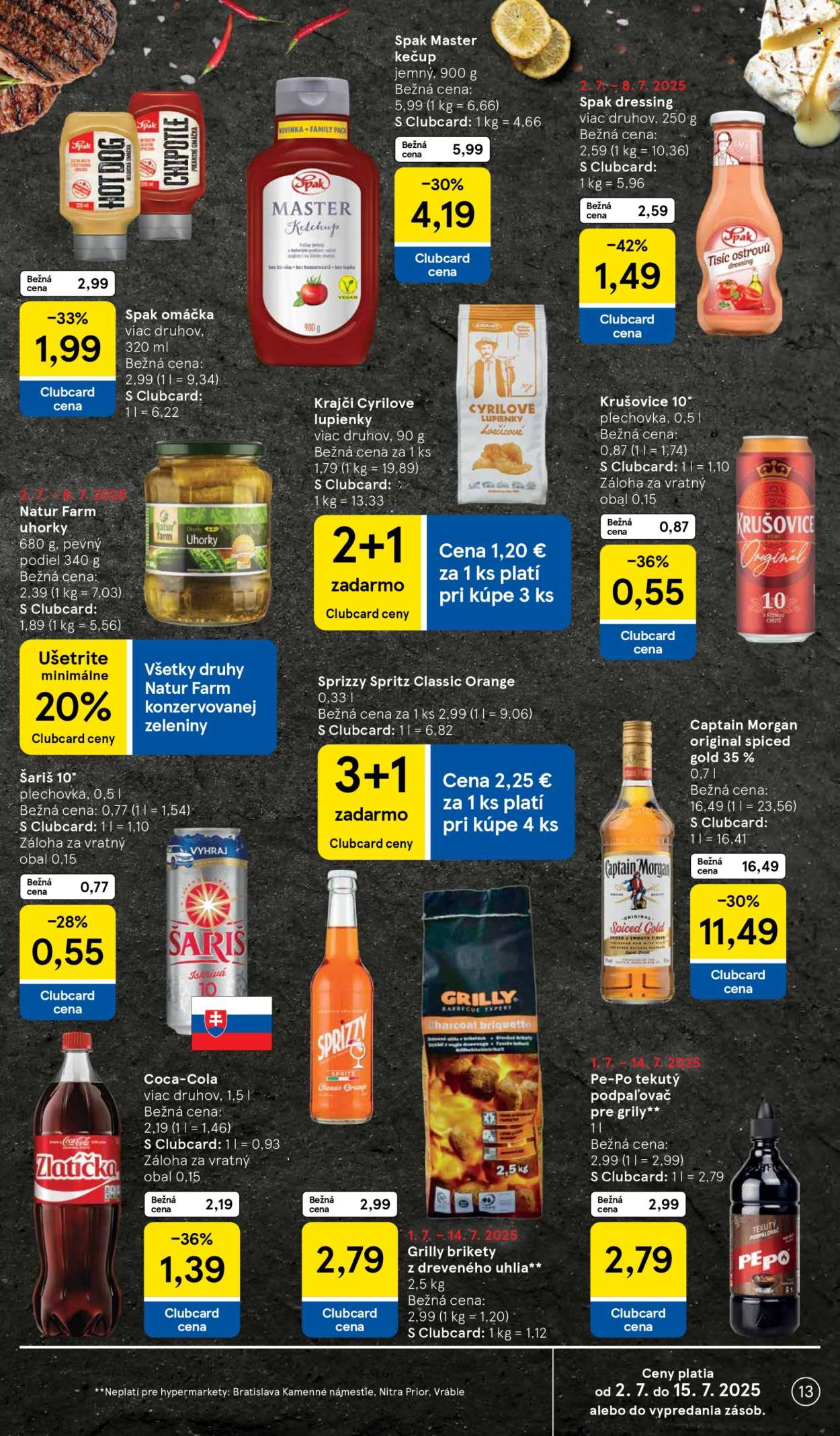Leták TESCO - 2.7.2025 - 8.7.2025. Strana 13