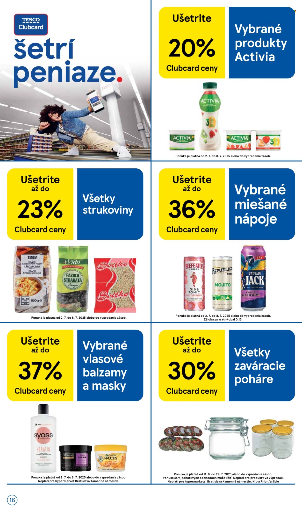 Leták TESCO - 2.7.2025 - 8.7.2025. Strana 16