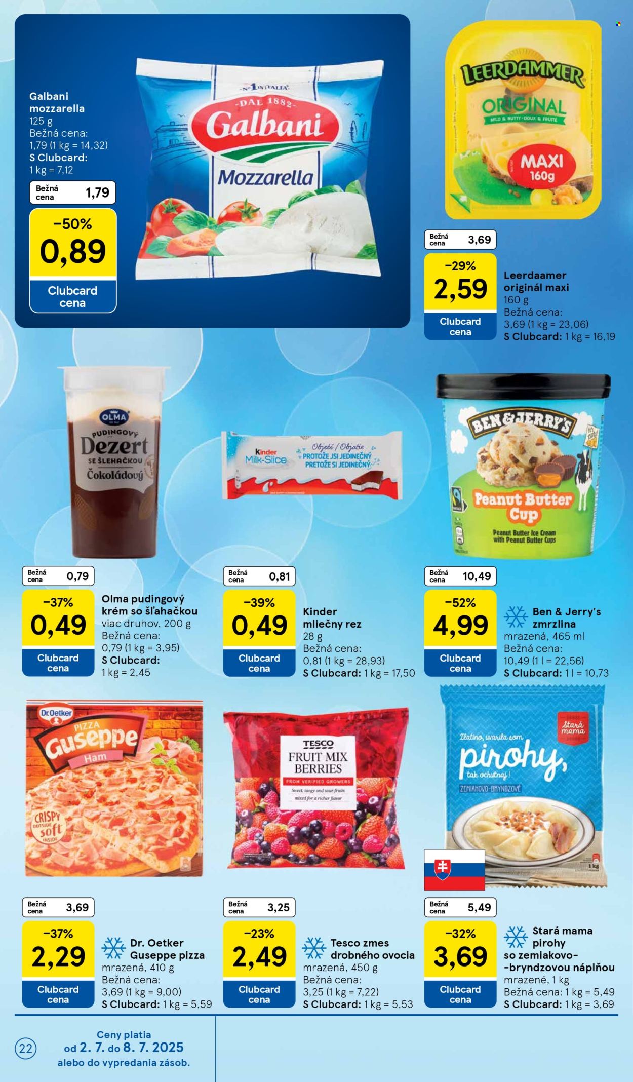 Leták TESCO - 2.7.2025 - 8.7.2025. Strana 22