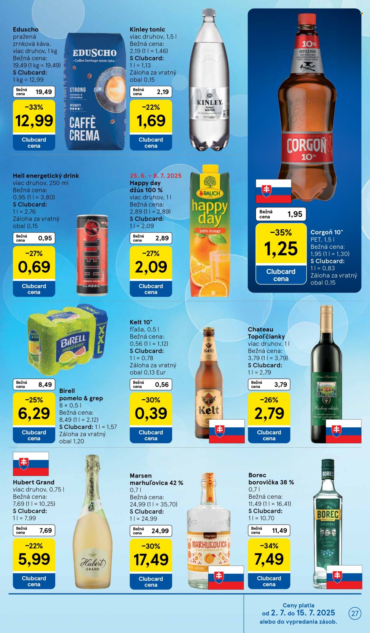 Leták TESCO - 2.7.2025 - 8.7.2025. Strana 27