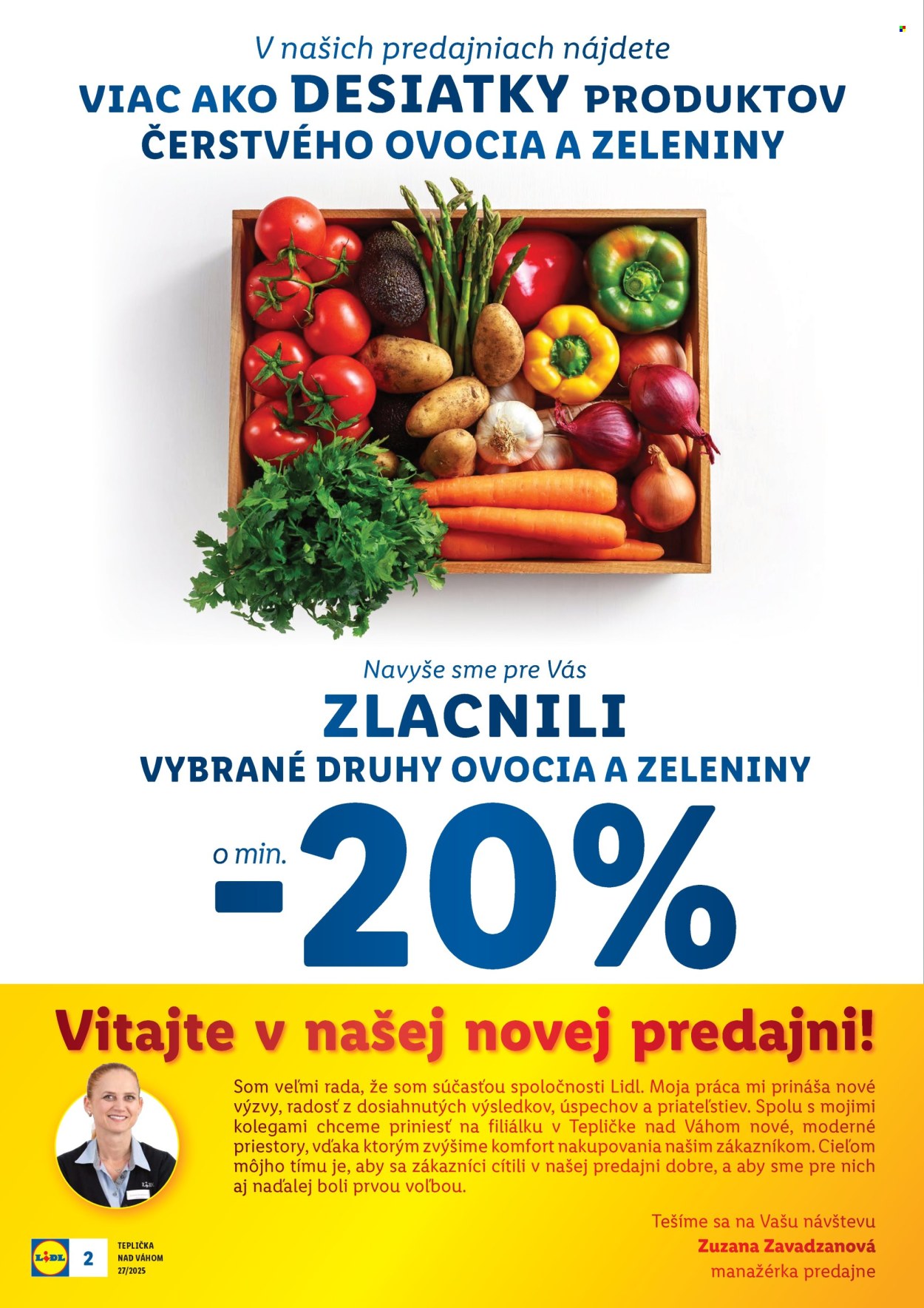 Leták Lidl - 3.7.2025 - 6.7.2025. Strana 2