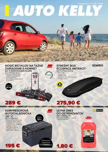 Leták Auto Kelly - 1.7.2025 - 28.7.2025.