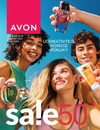 Leták Avon - 1.7.2025 - 31.7.2025.