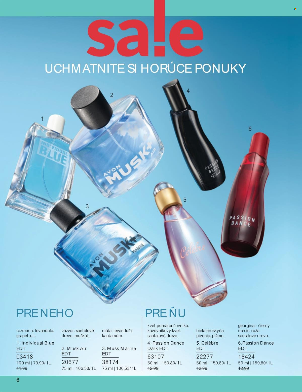 Leták Avon - 1.7.2025 - 31.7.2025. Strana 6