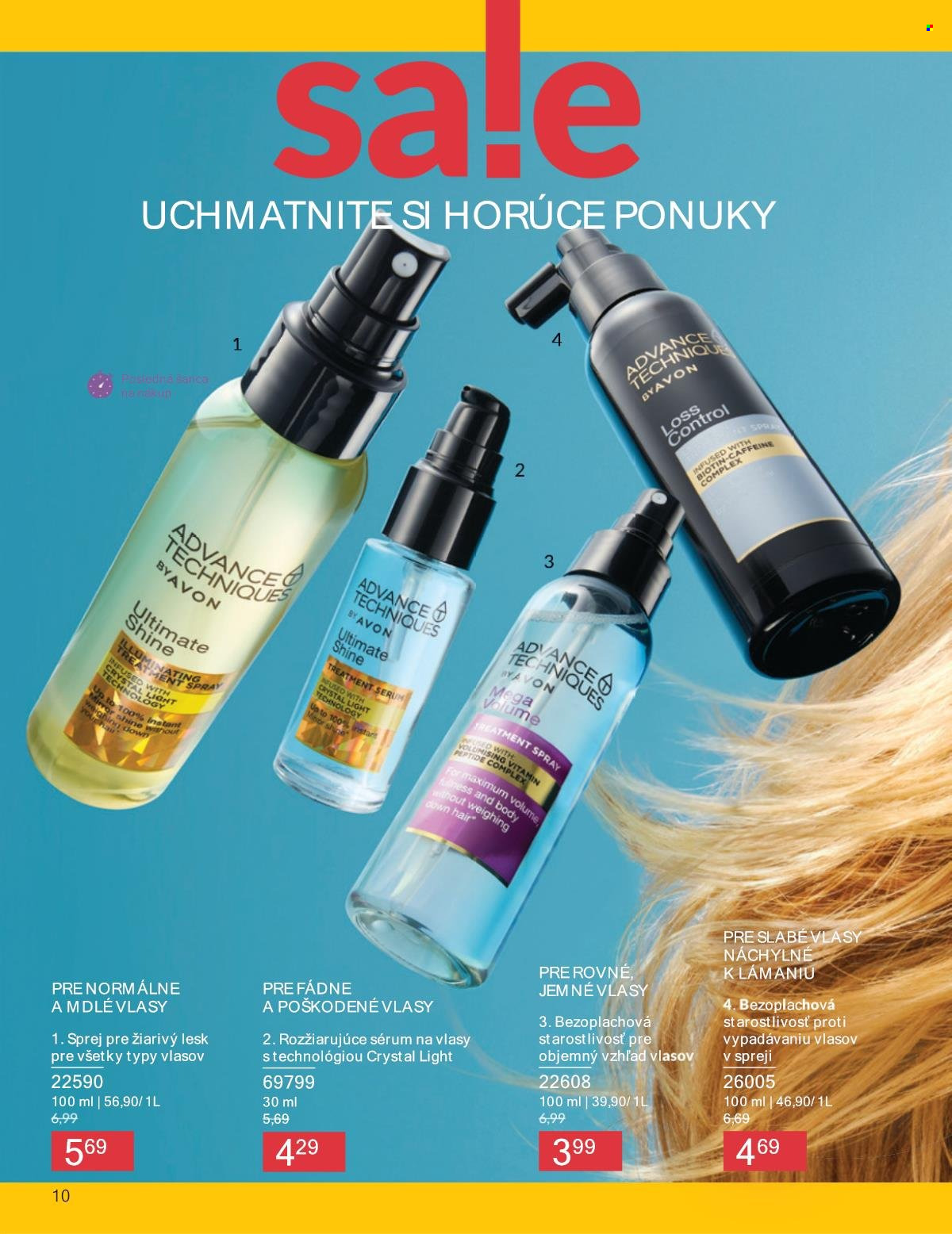 Leták Avon - 1.7.2025 - 31.7.2025. Strana 10